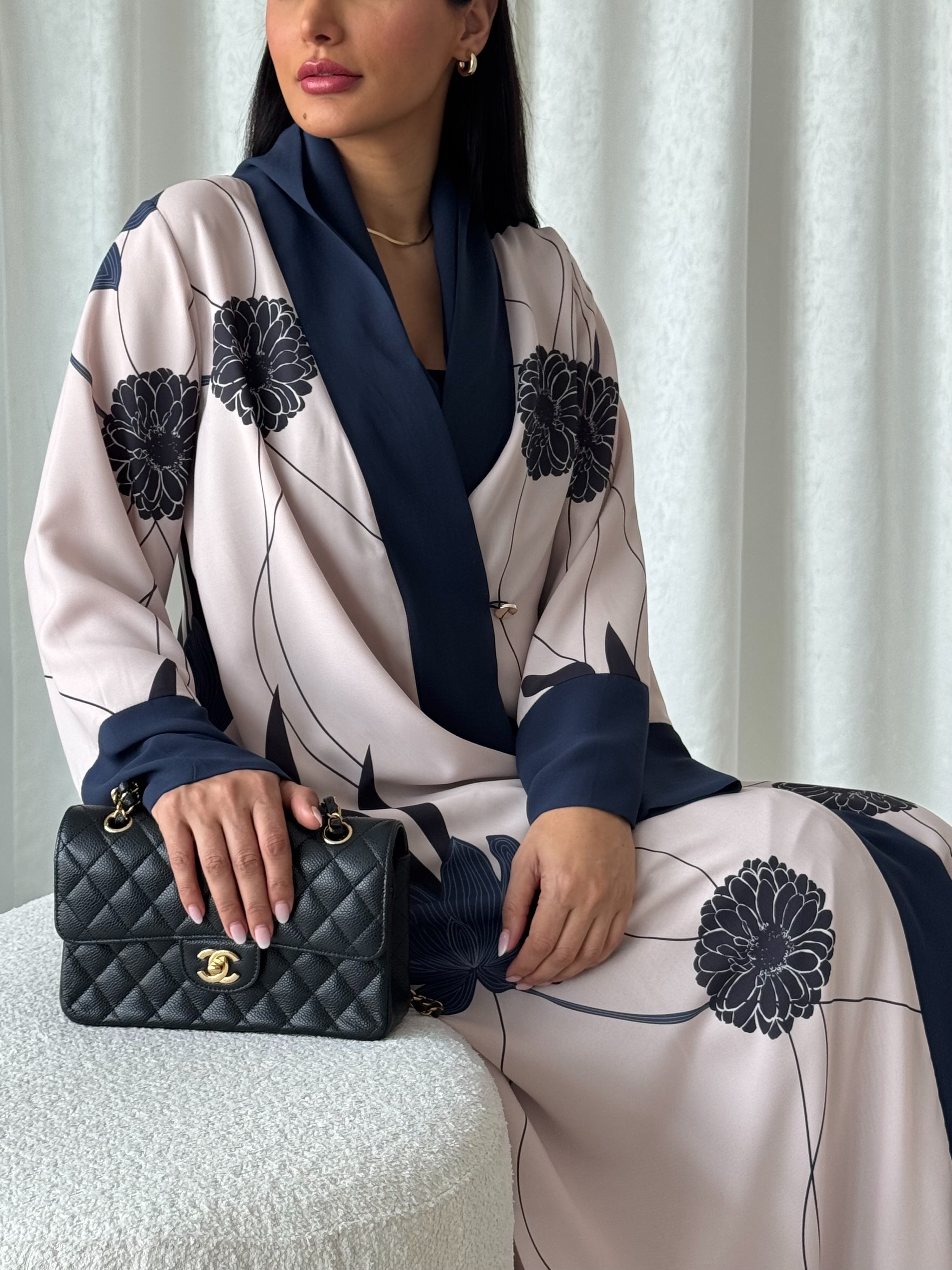 Jana in Cream Navy