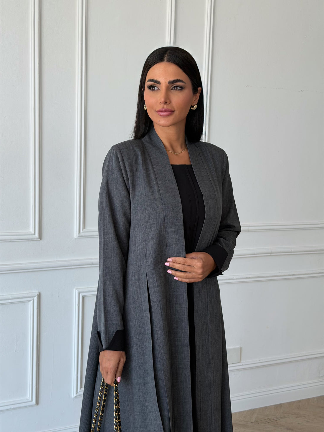 Noura in Grey