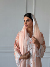 Roses Jalabya in Orange