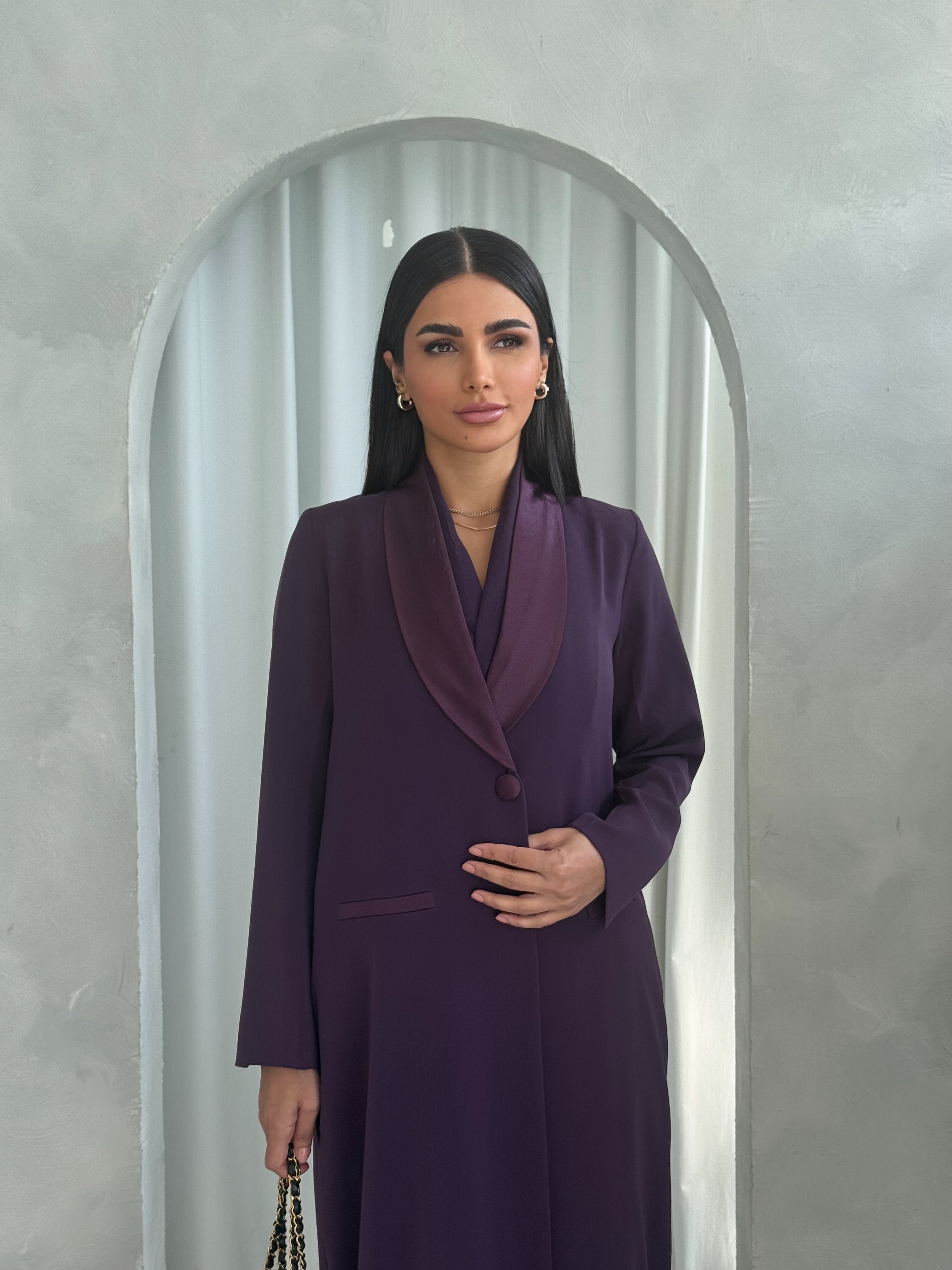 Dina in Purple
