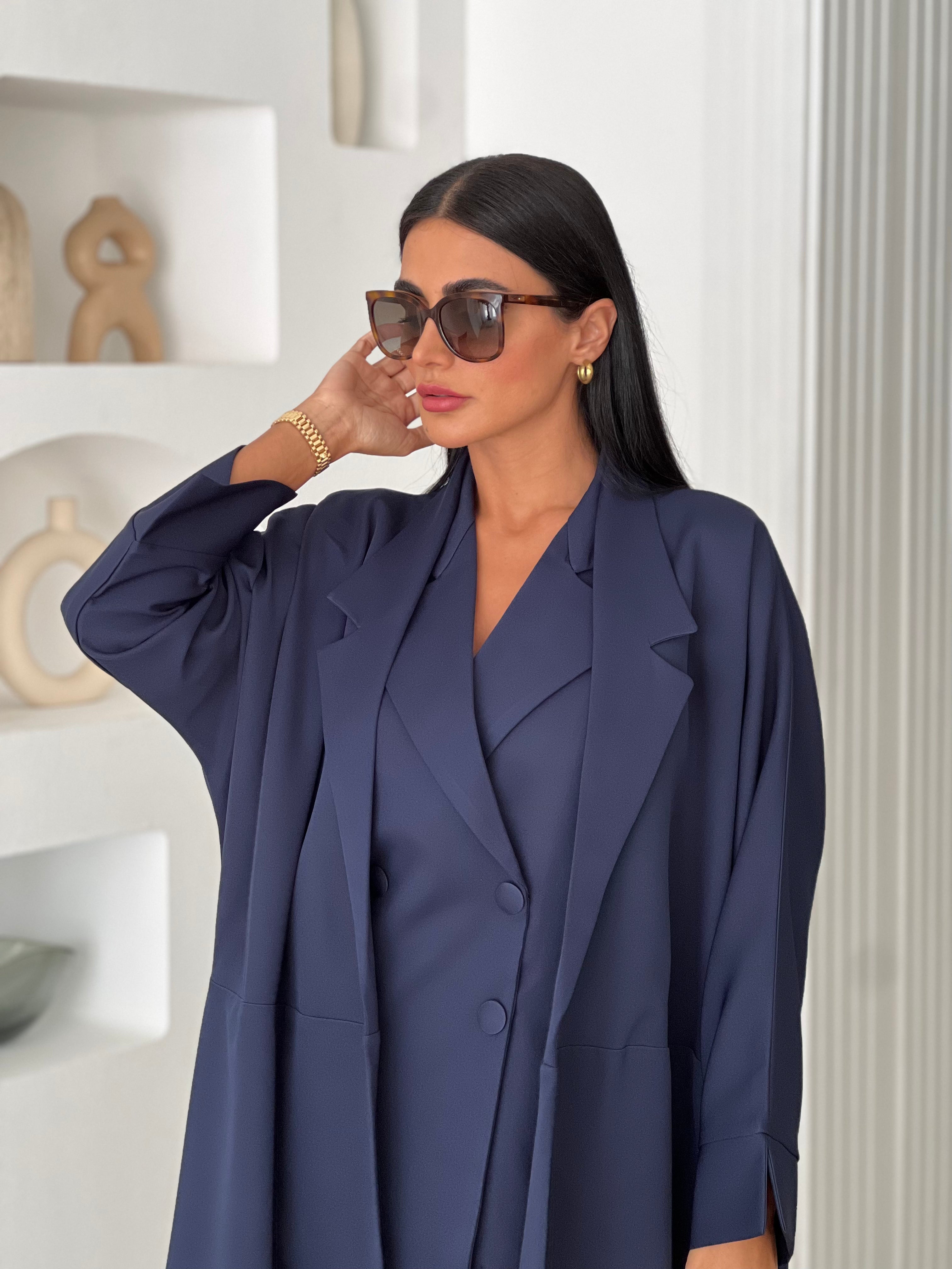 Girl Boss Set Navy
