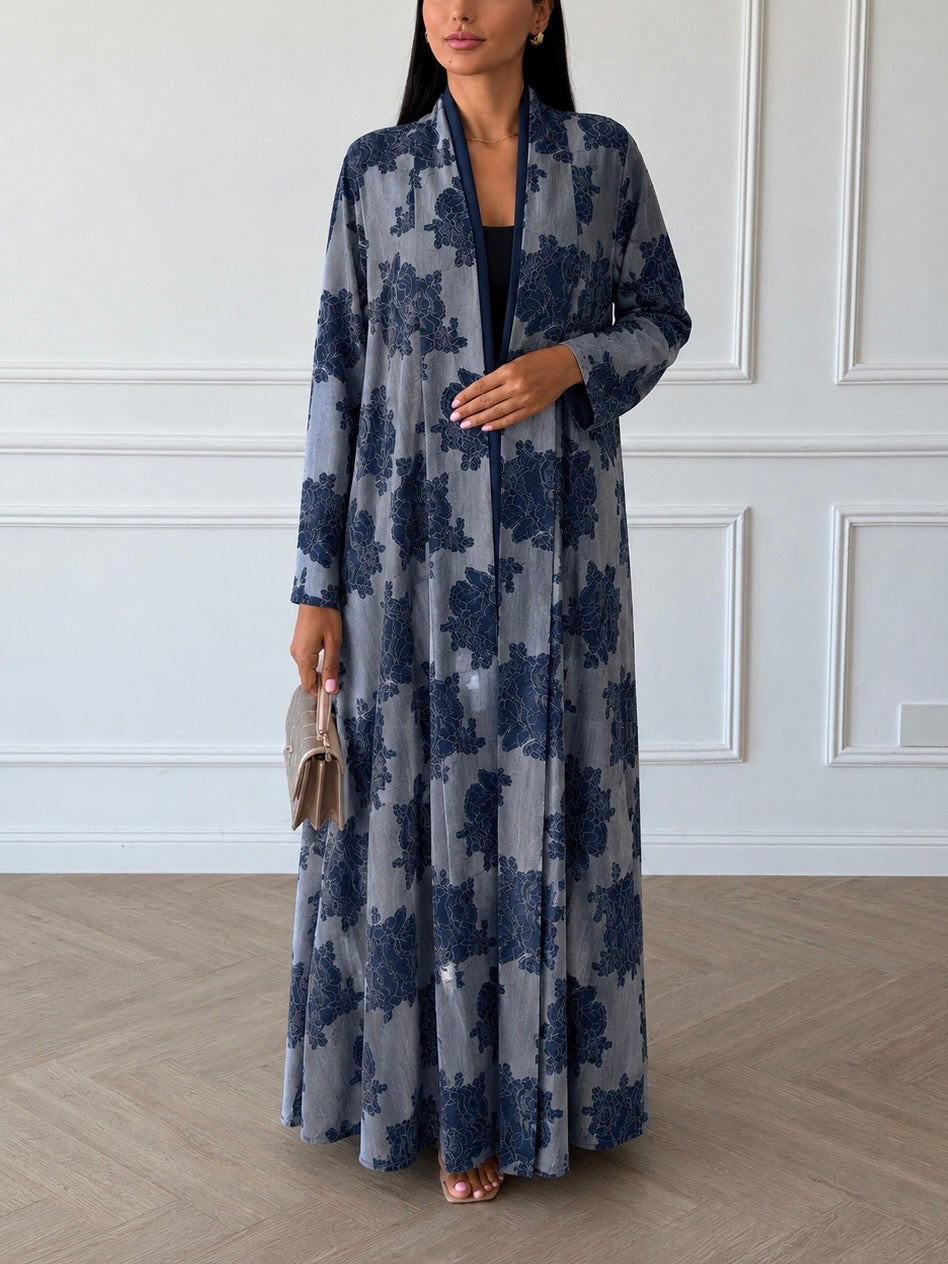 Alyazia in Grey Blue