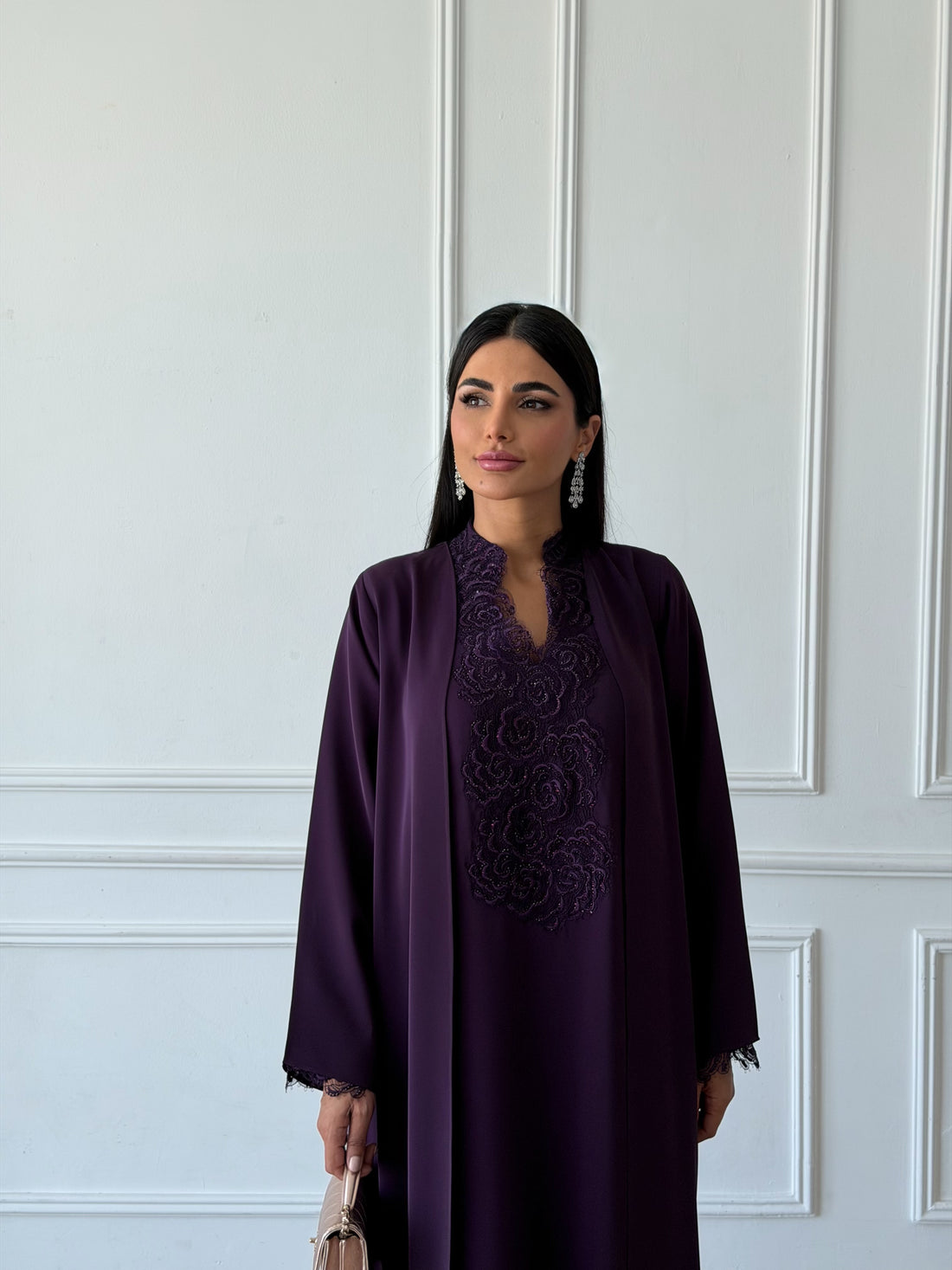 Ghayda in Dark Purple