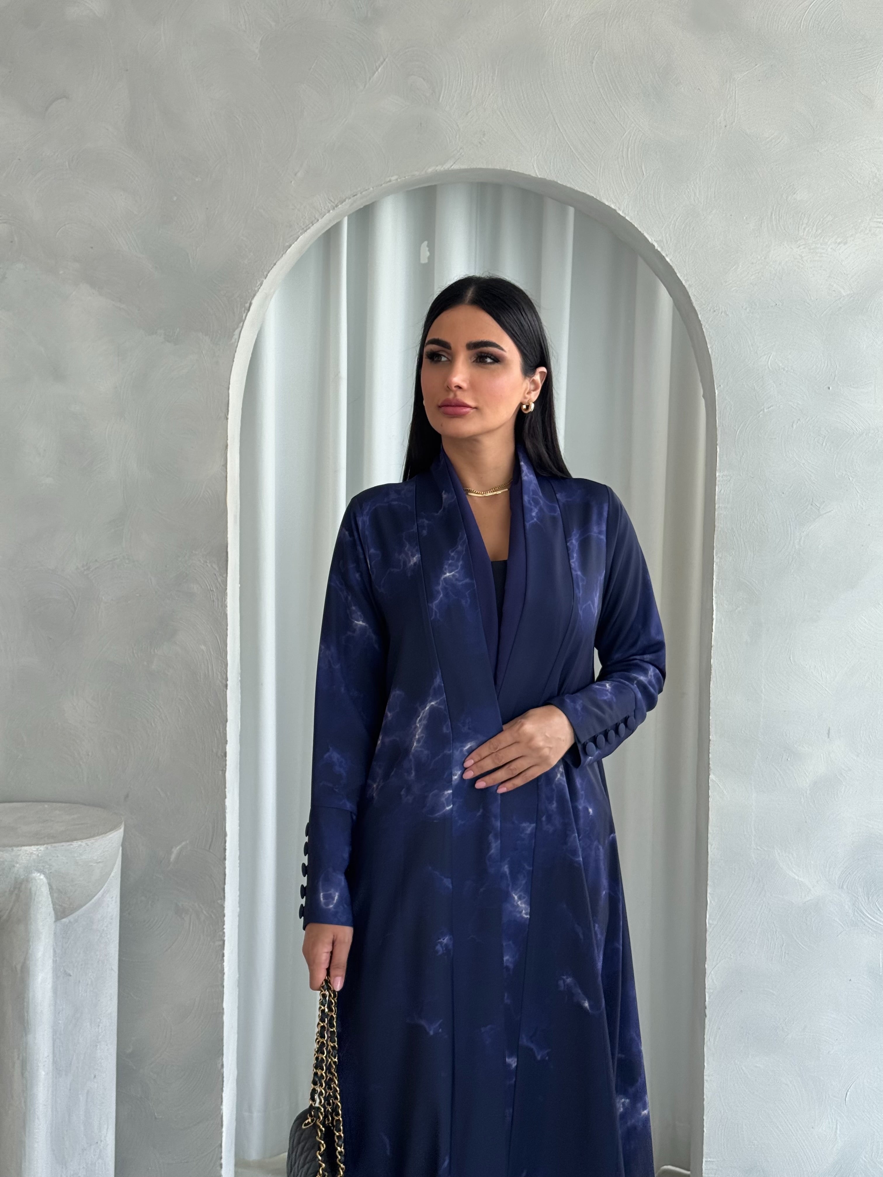 Marble Yara in Navy