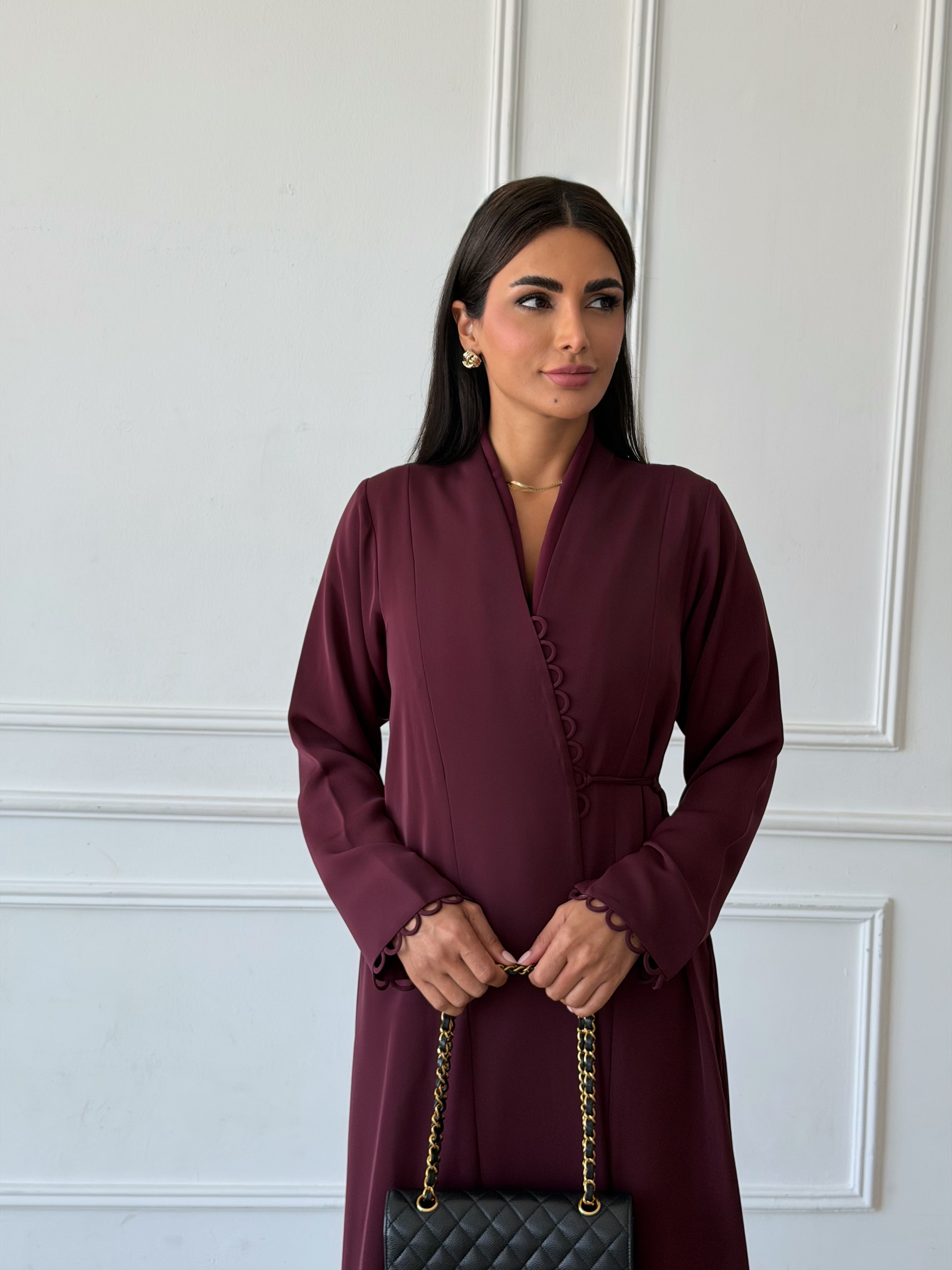 Tamara in Maroon