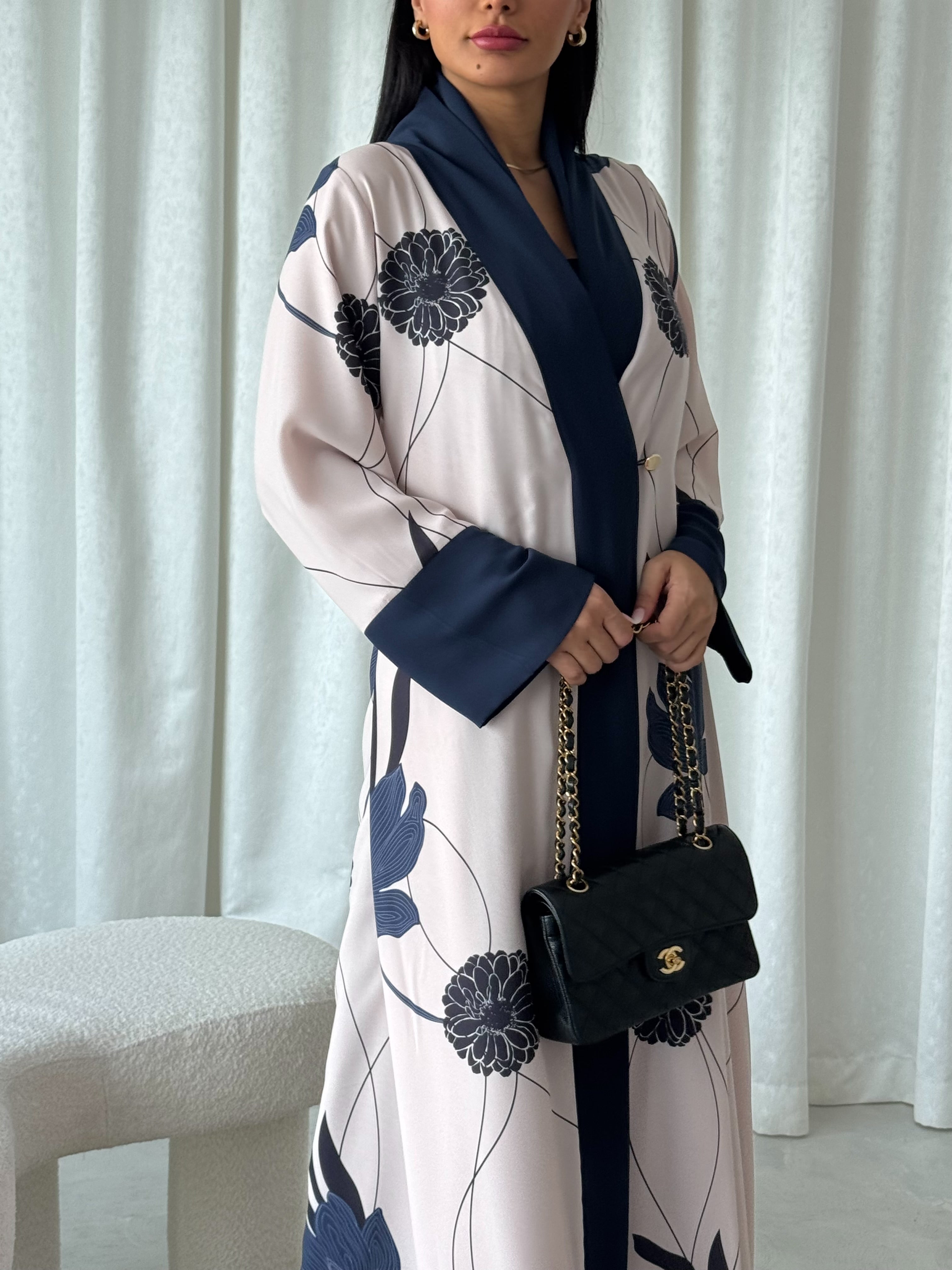 Jana in Cream Navy