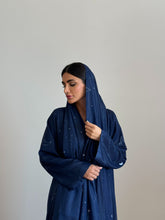 Moon Abaya in Navy