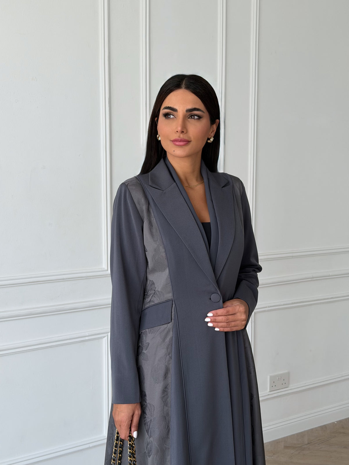 Wafa in Grey