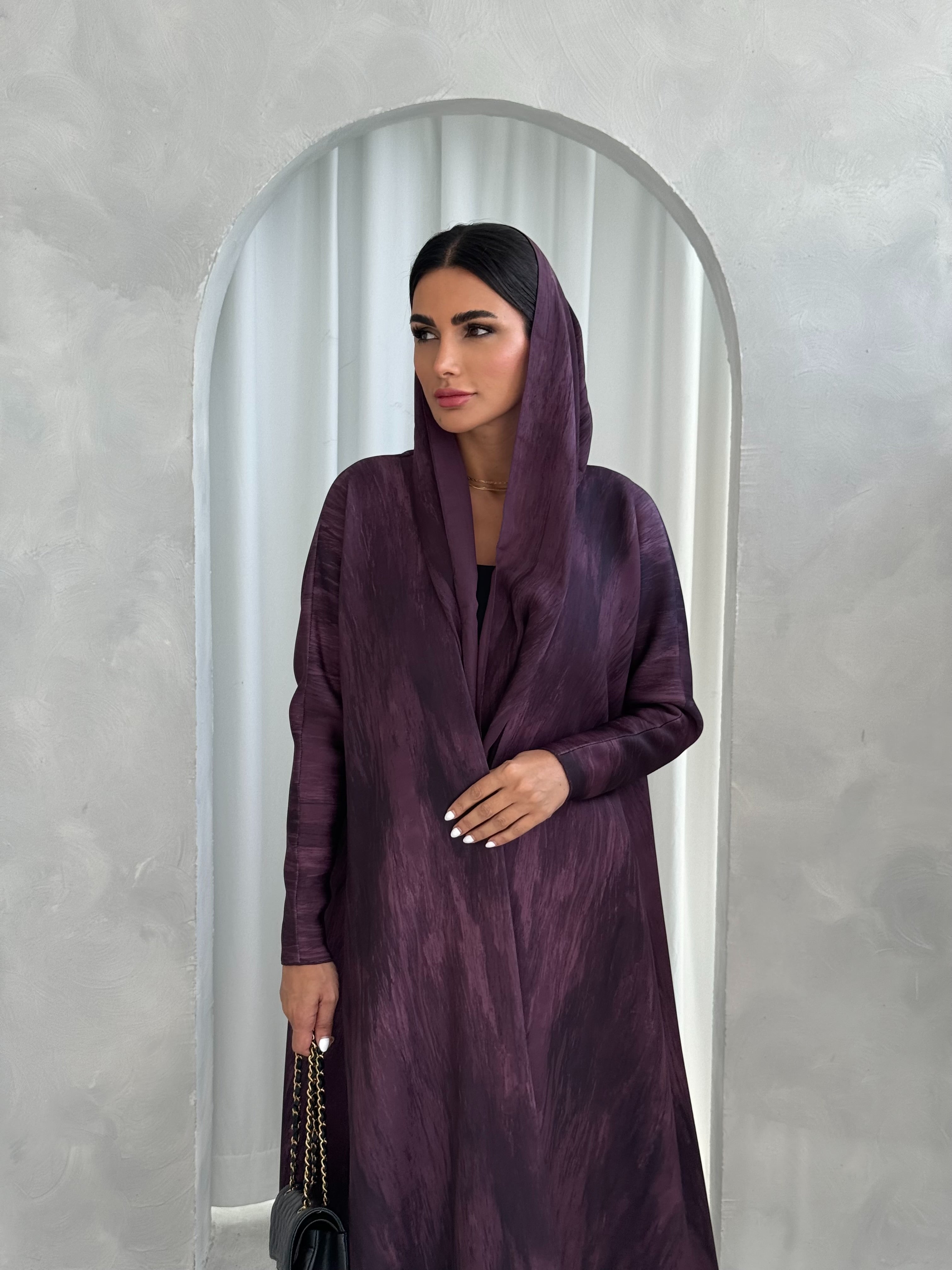 Winter Waves in Purple