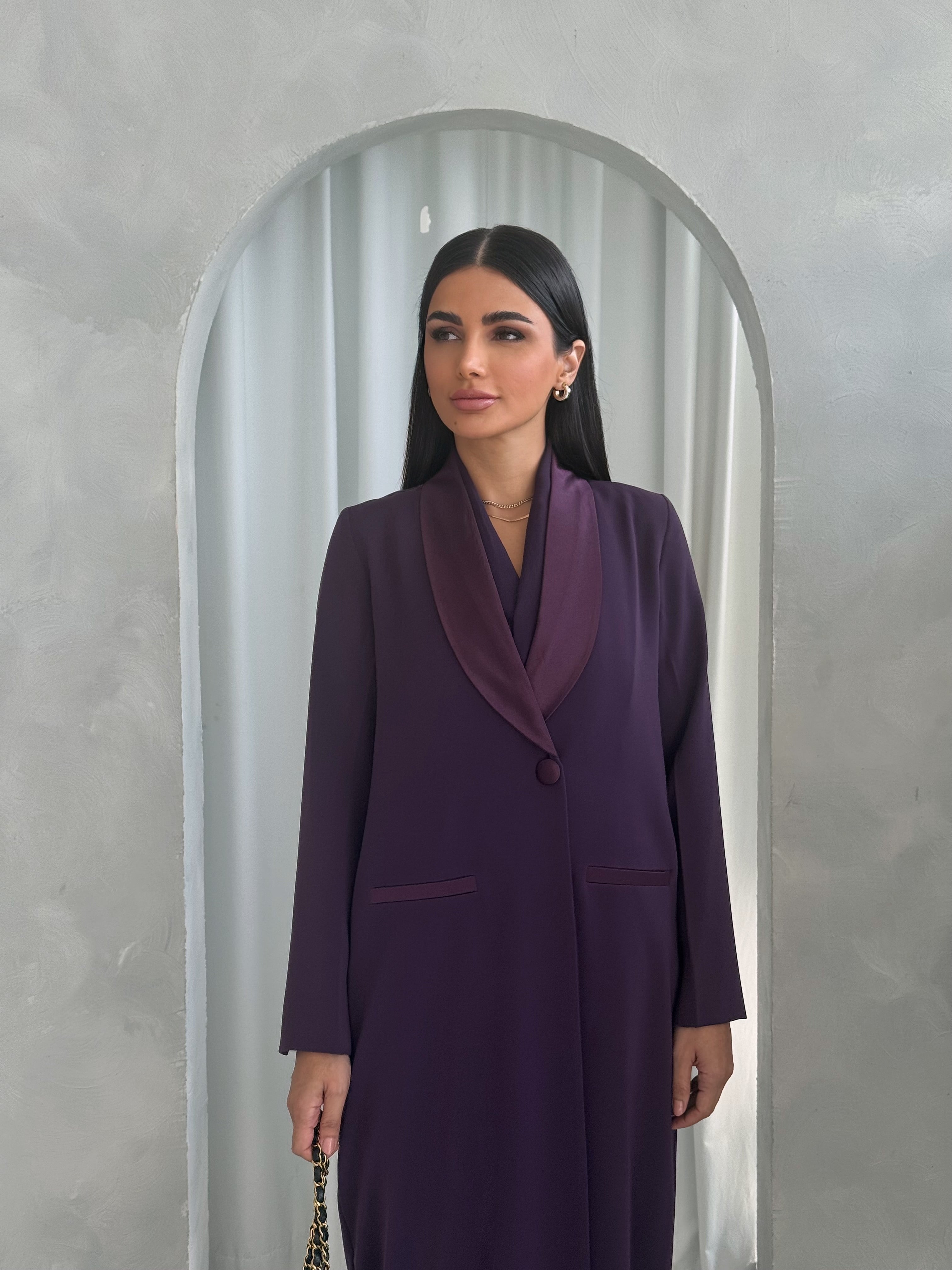 Dina in Purple