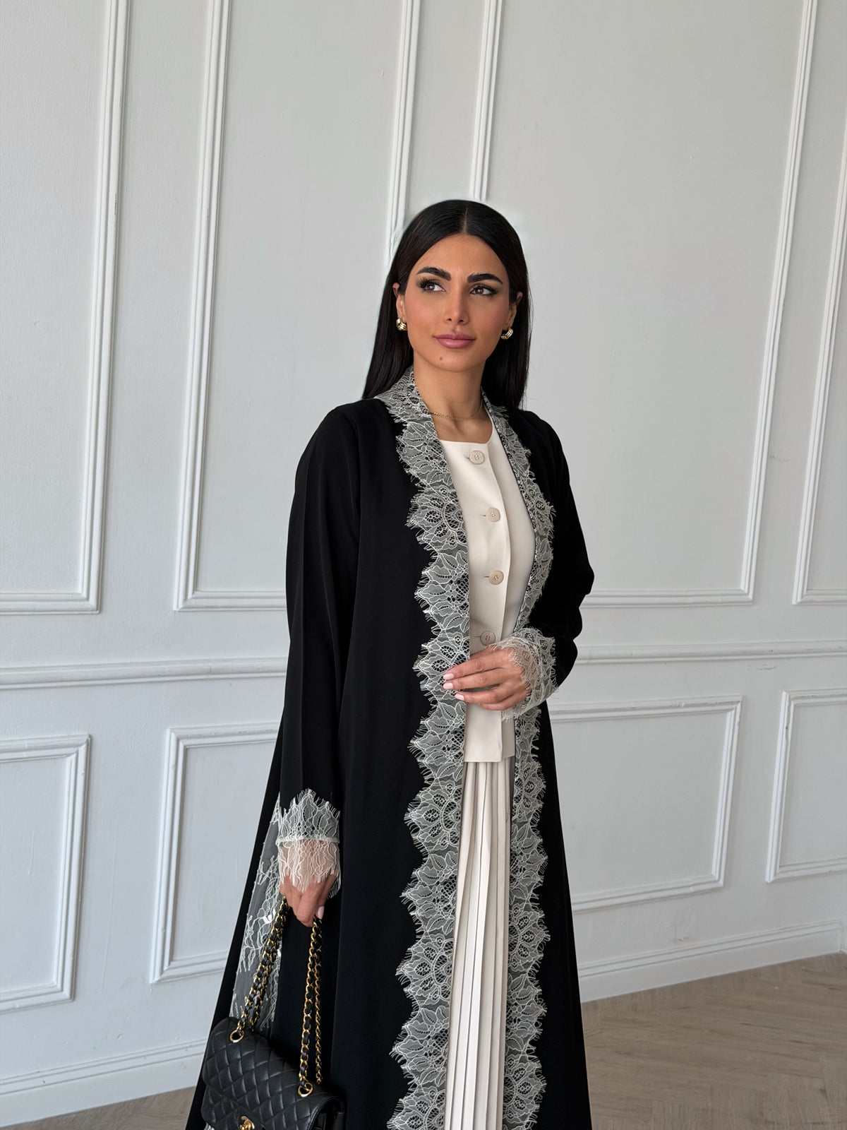 Rahaf in Black-Beige
