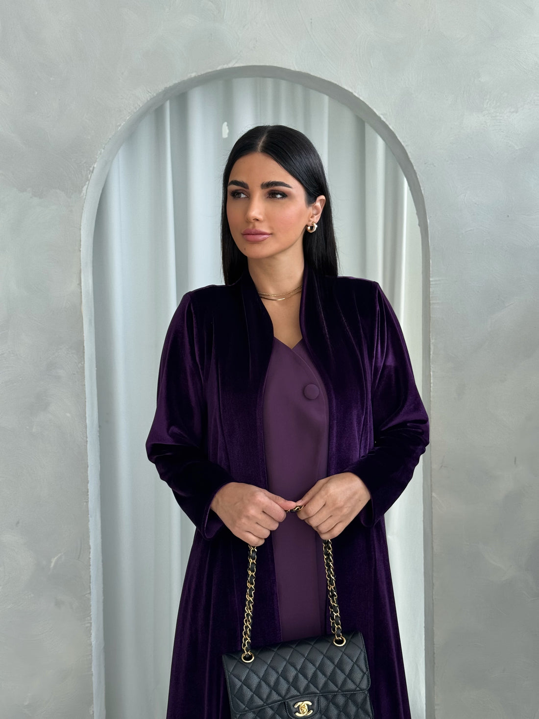 Serena in Purple