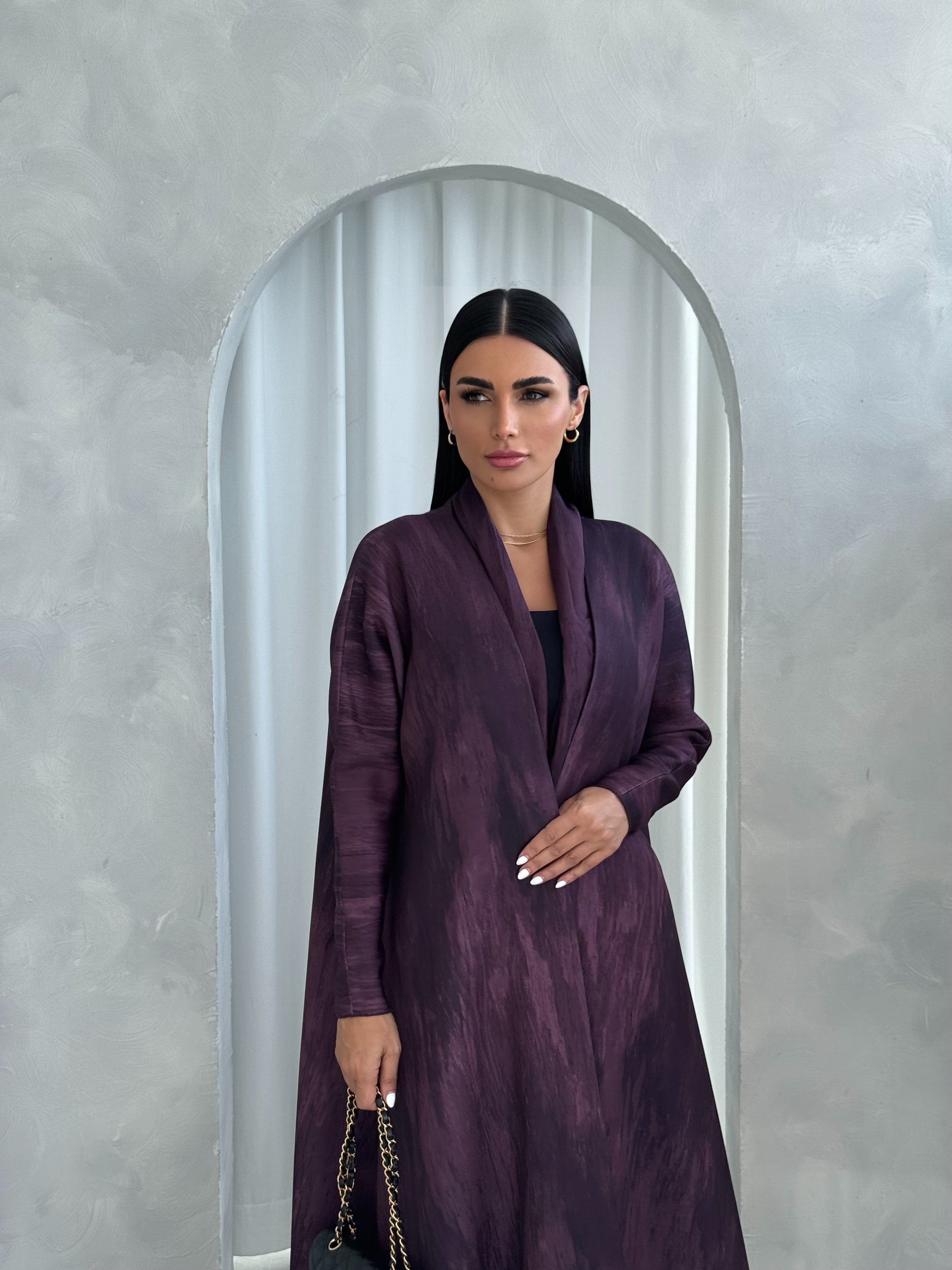 Winter Waves in Purple