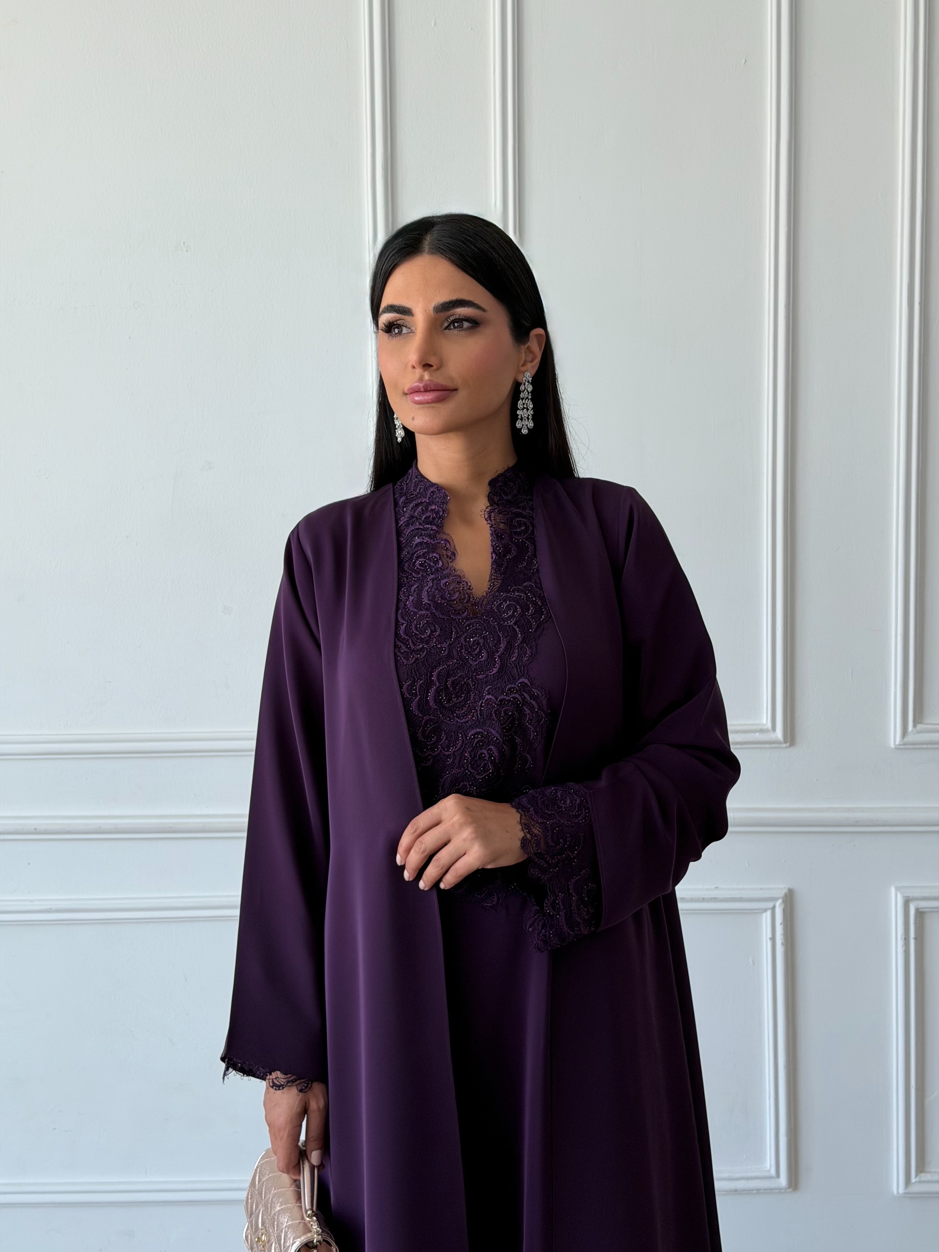 Ghayda in Dark Purple
