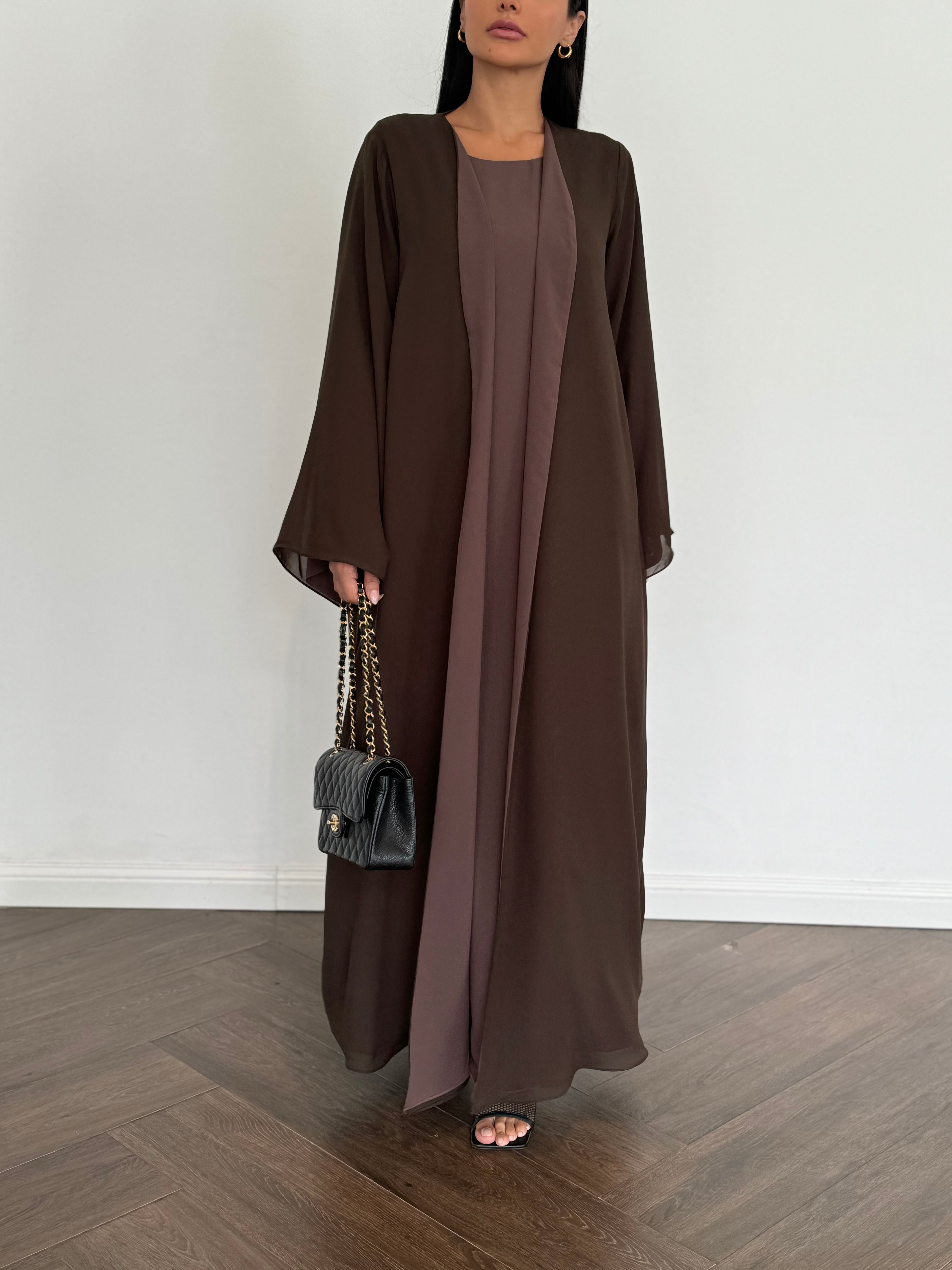 Two-Toned Set Brown