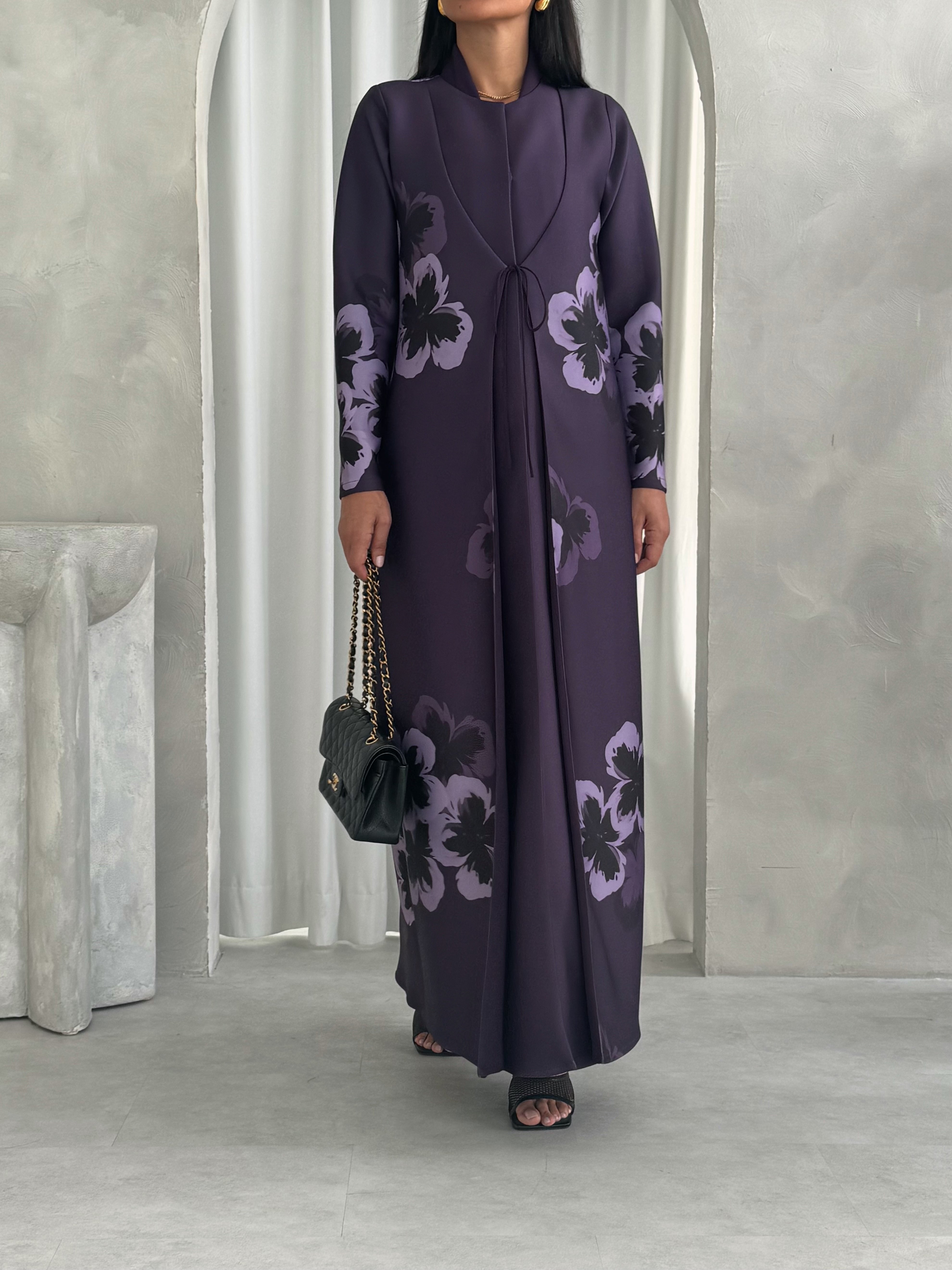 Nuha in Purple
