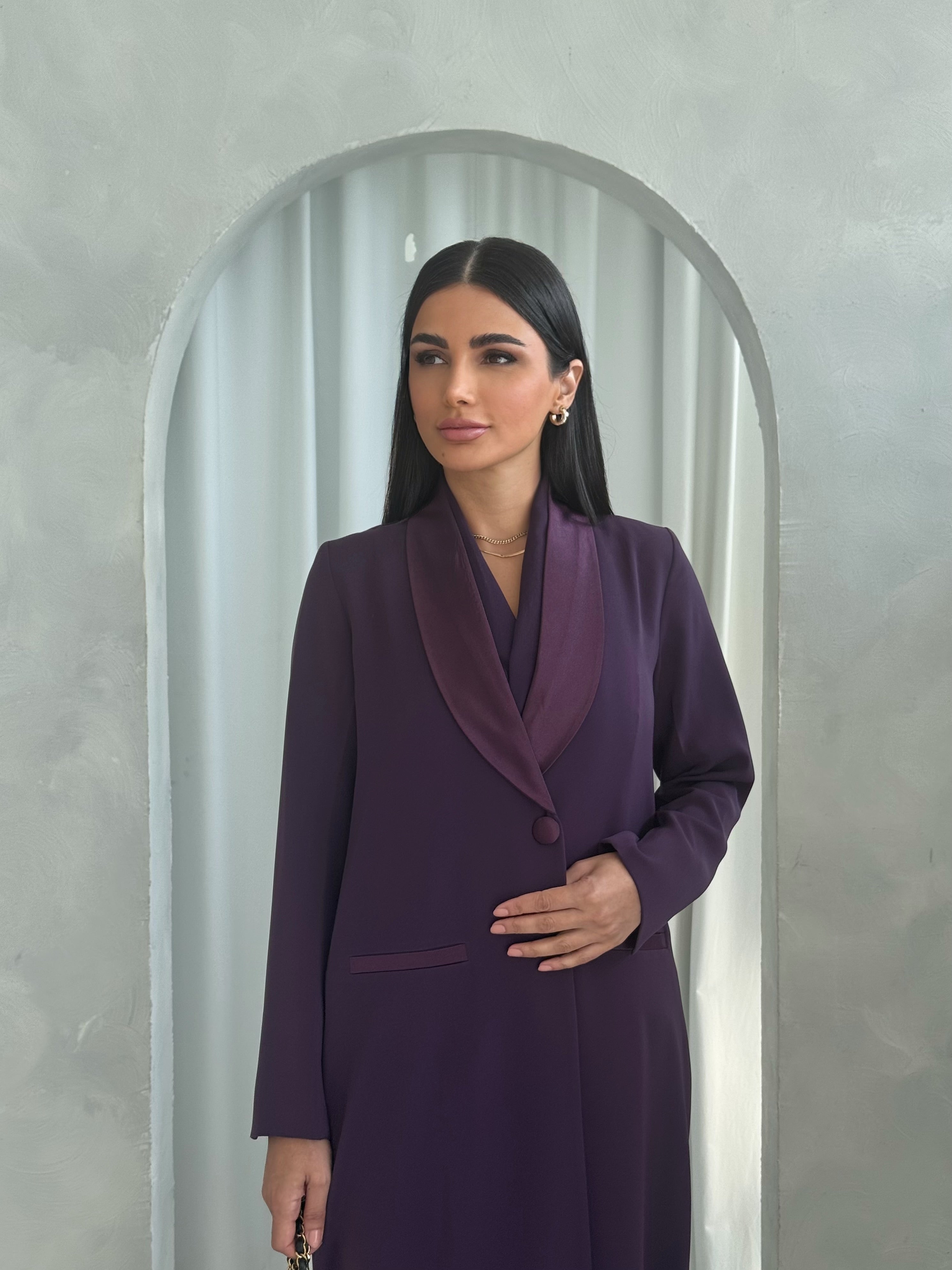 Dina in Purple