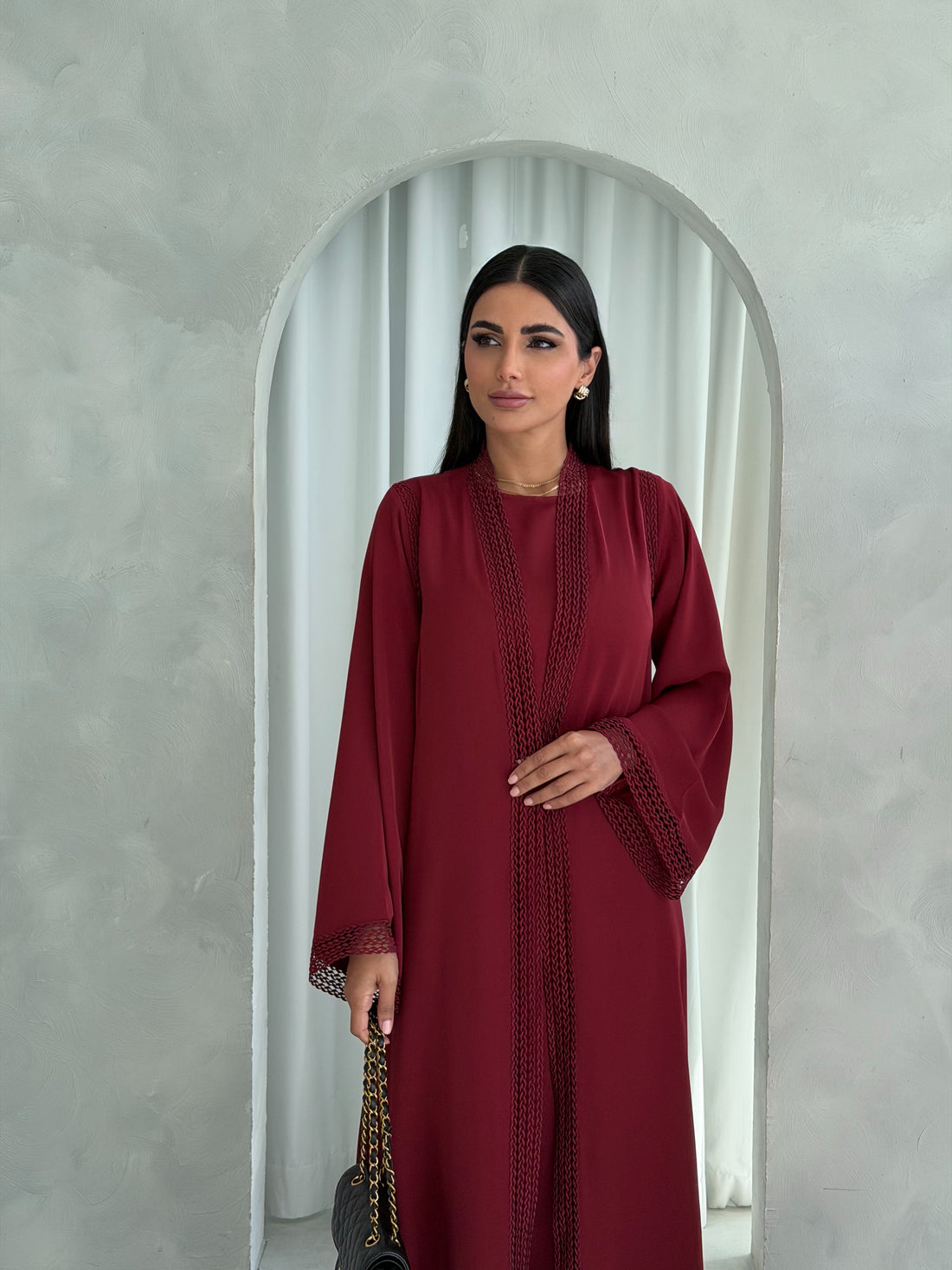 Layan in Maroon