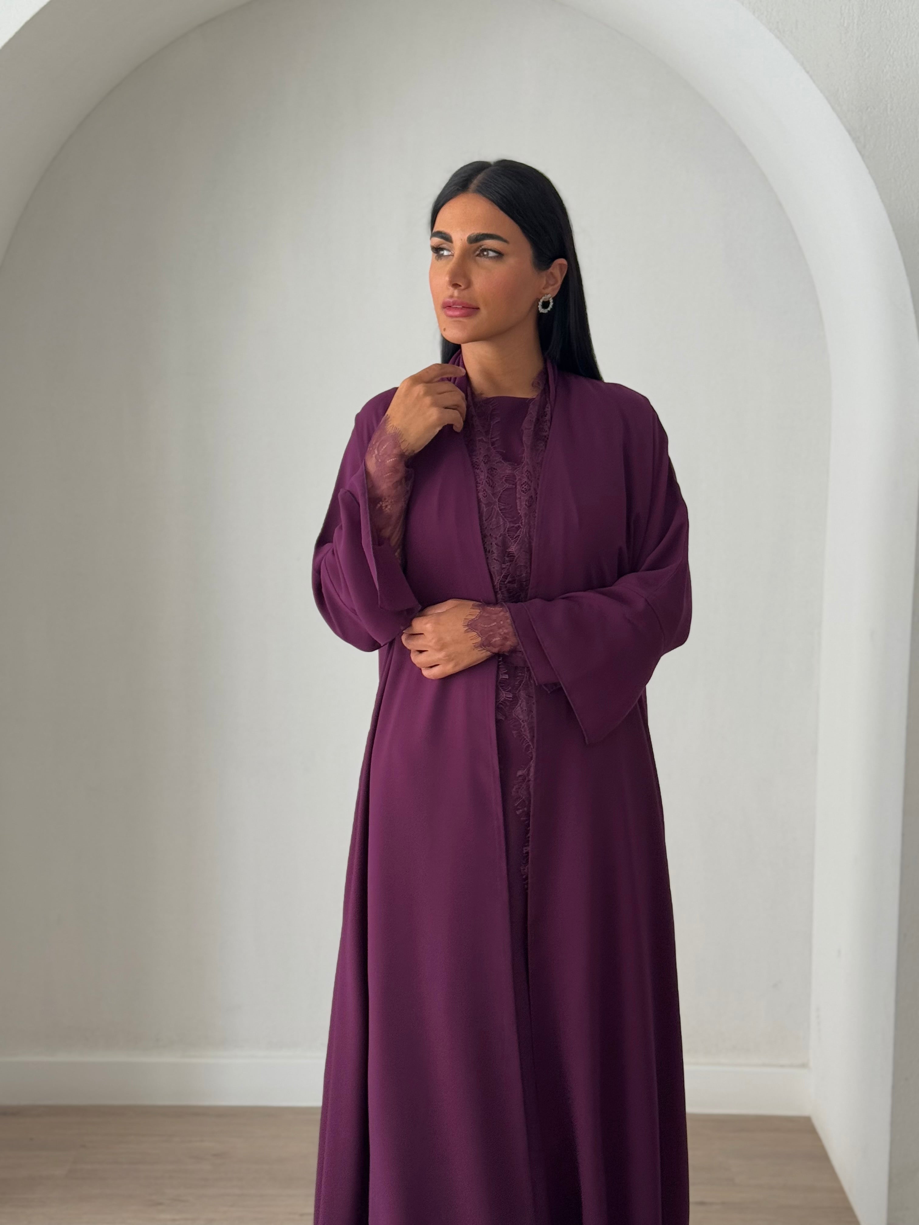 Ghada in Purple