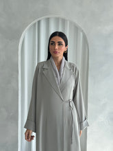 Blazer Kimono Abaya Sage-Grey