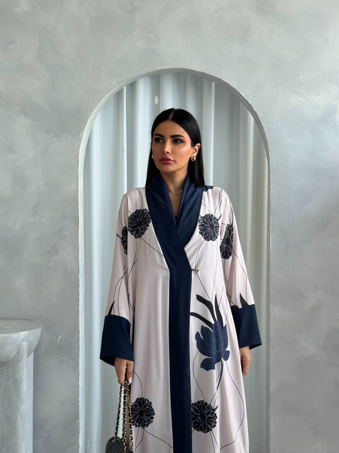 Jana in Cream Navy