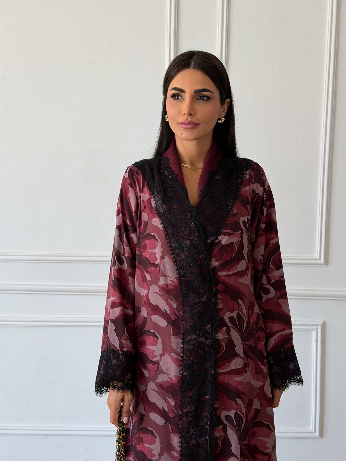 Madiya in Maroon