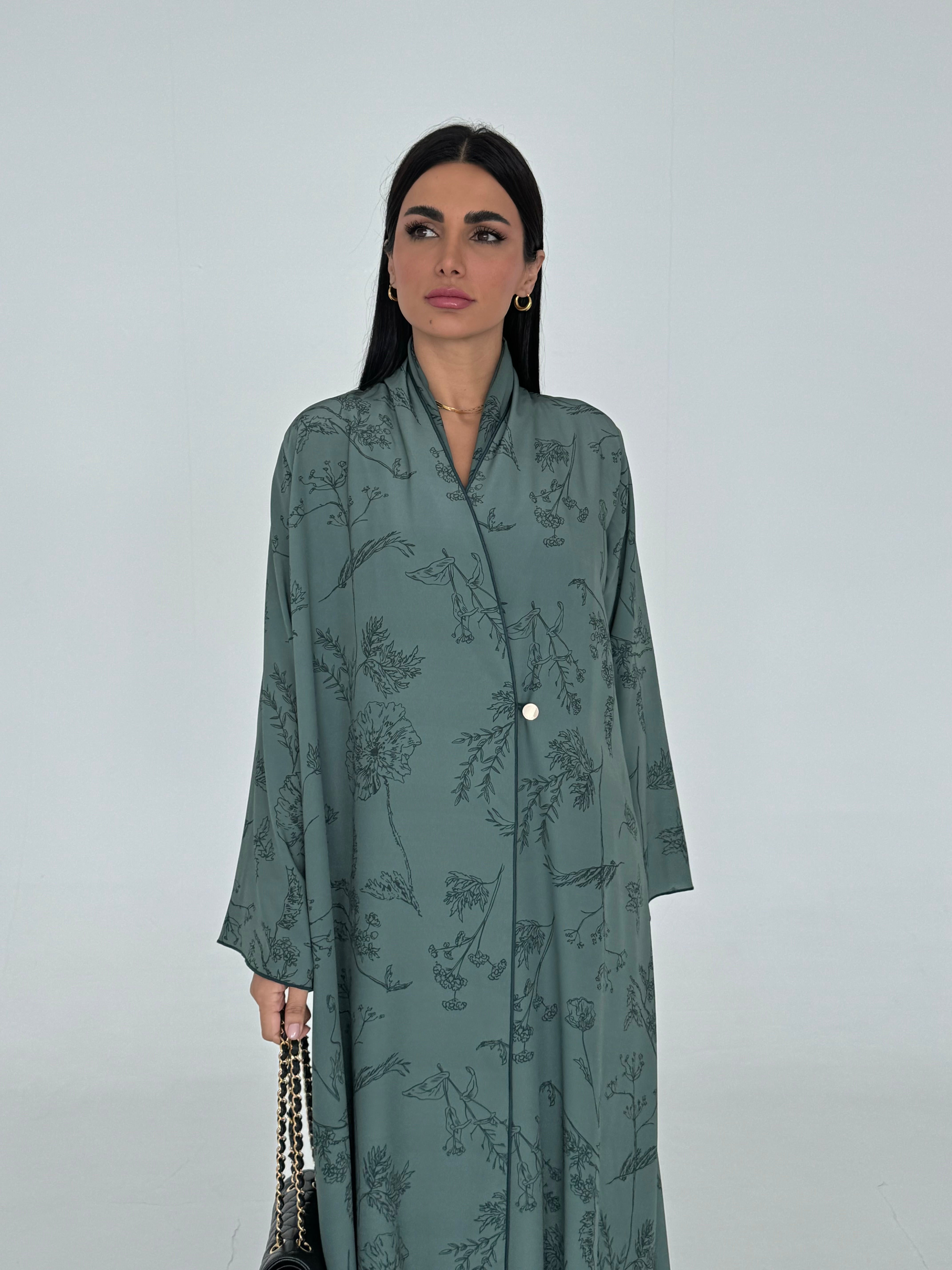 Floral in Green