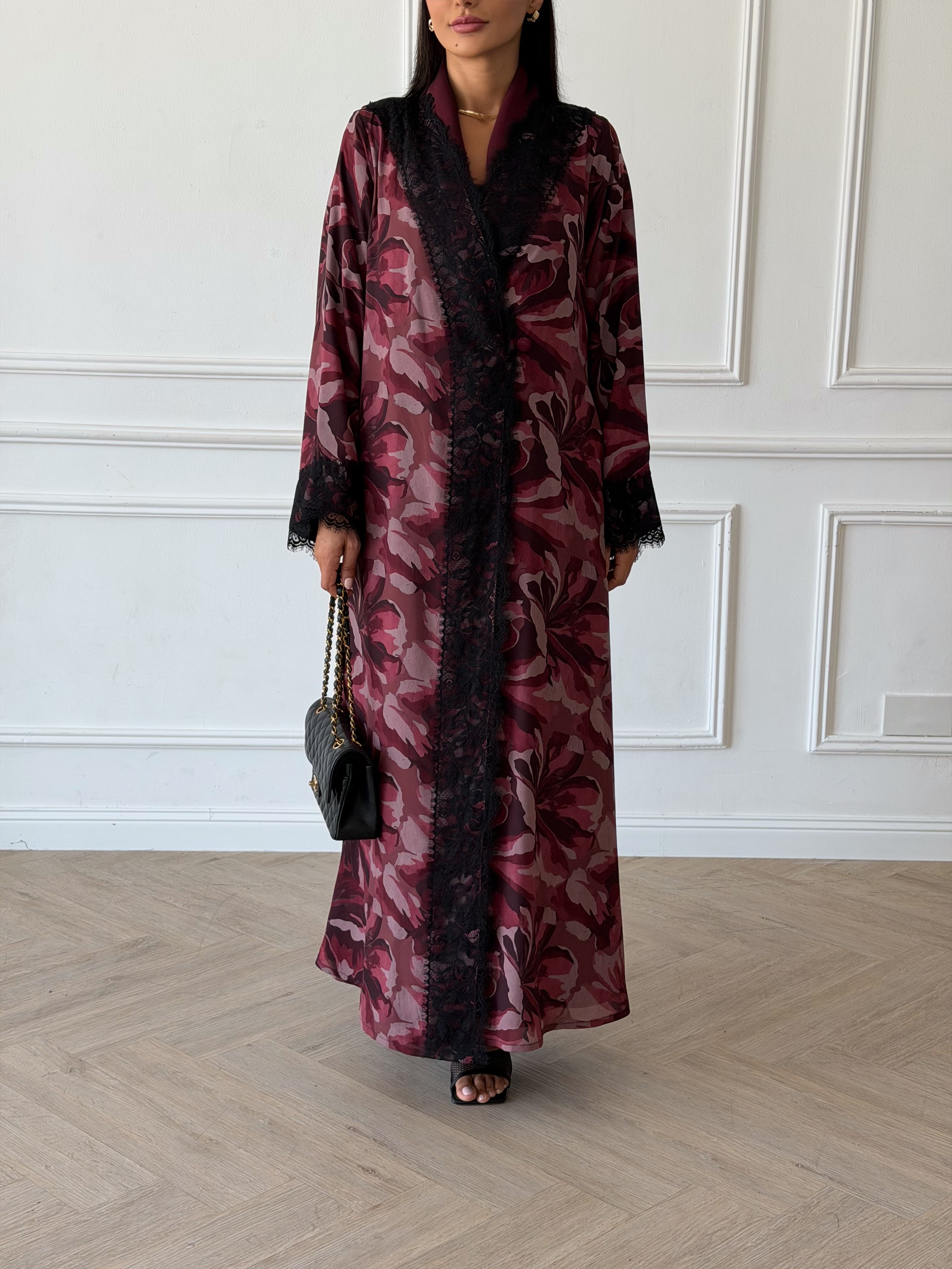 Madiya in Maroon