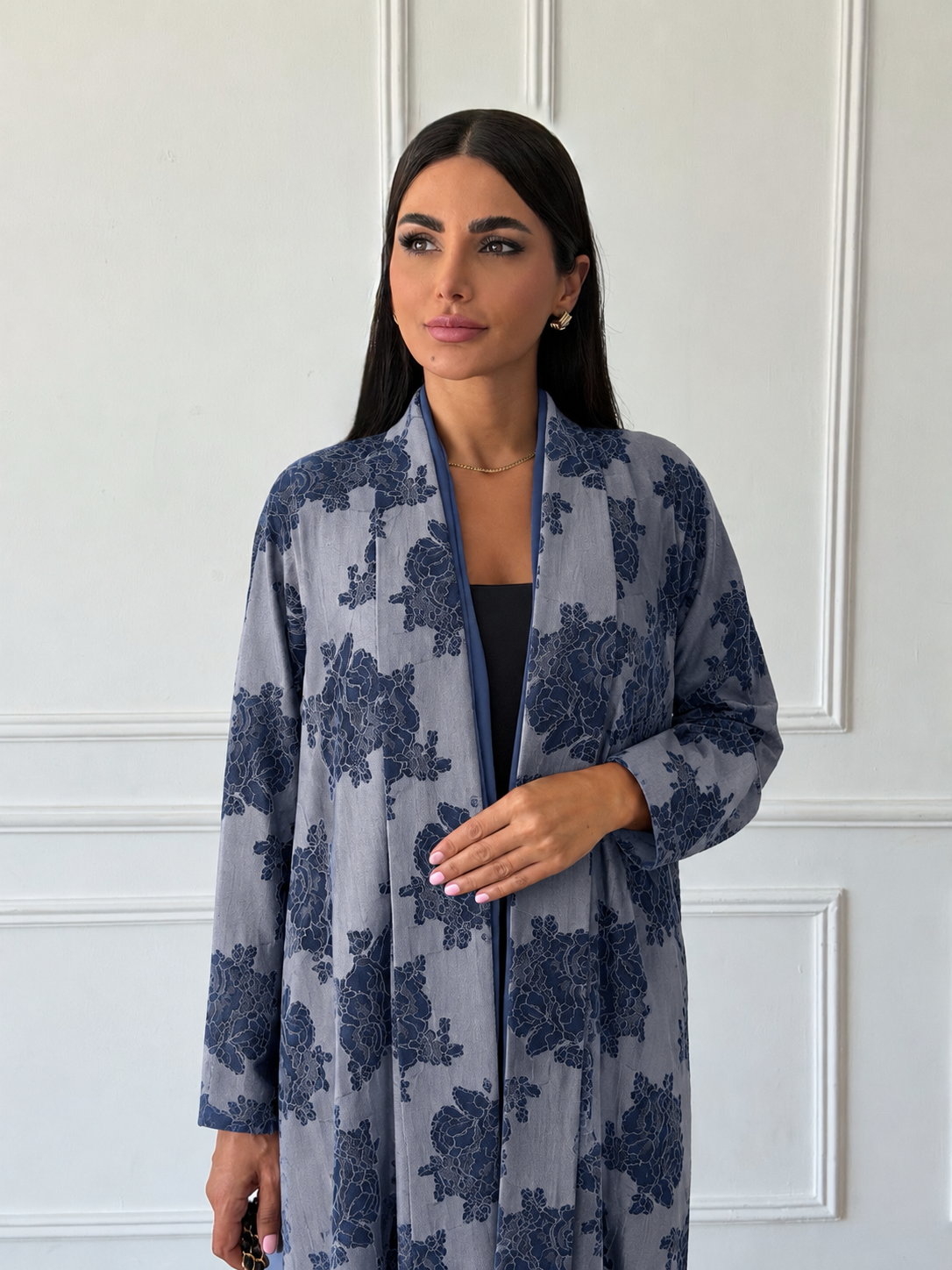 Alyazia in Grey Blue
