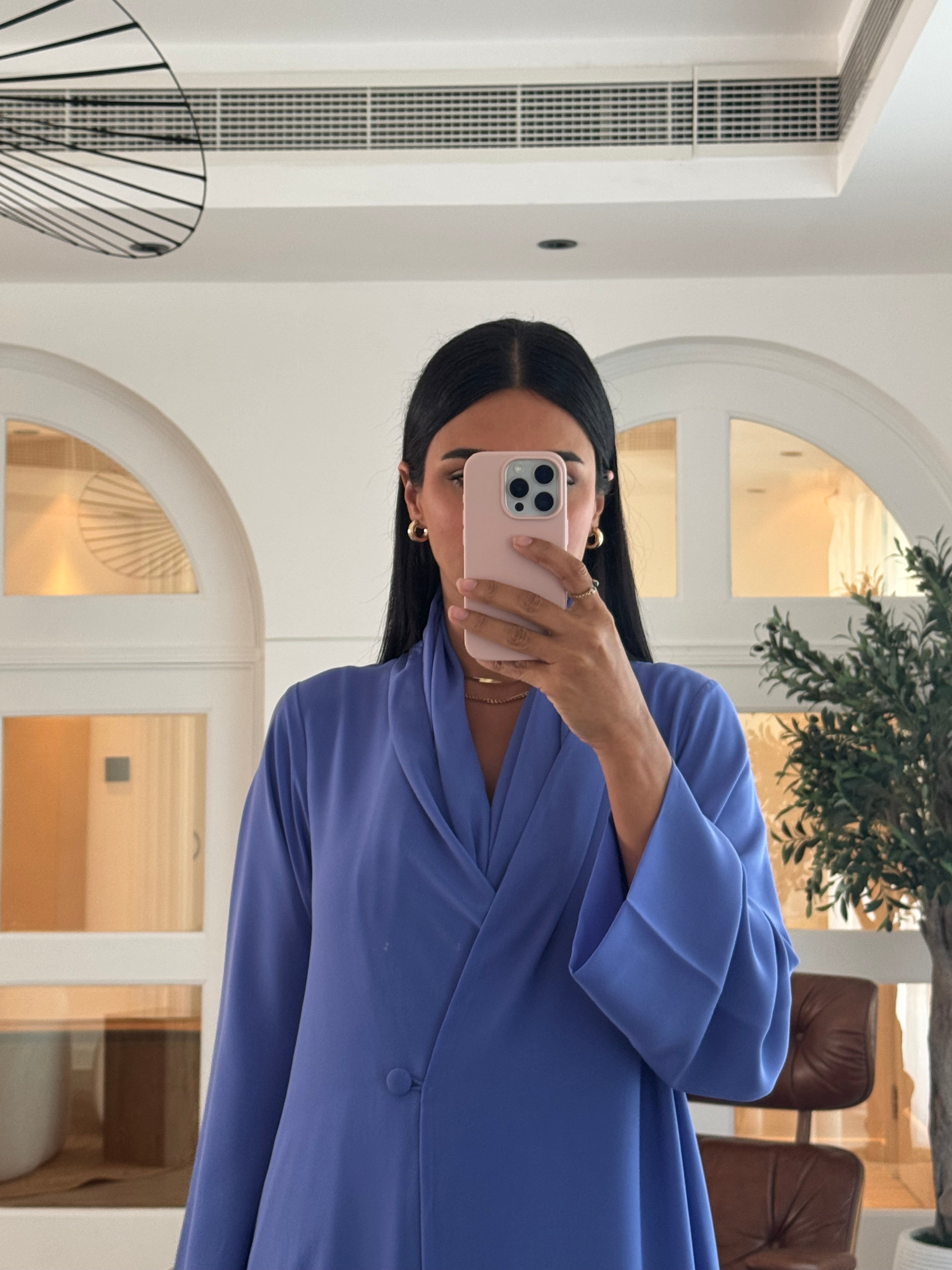 Manal in Blue