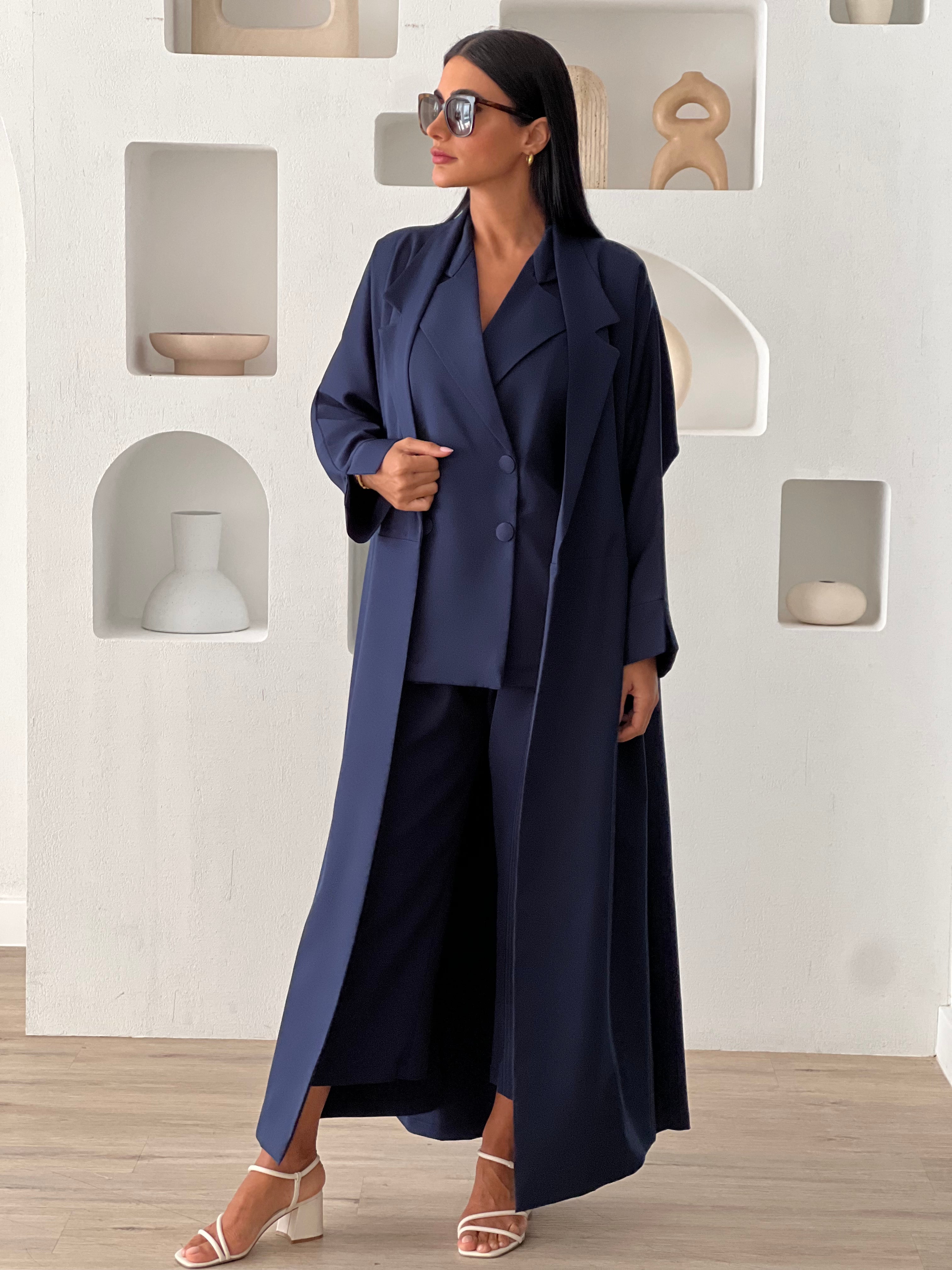 Girl Boss Set Navy