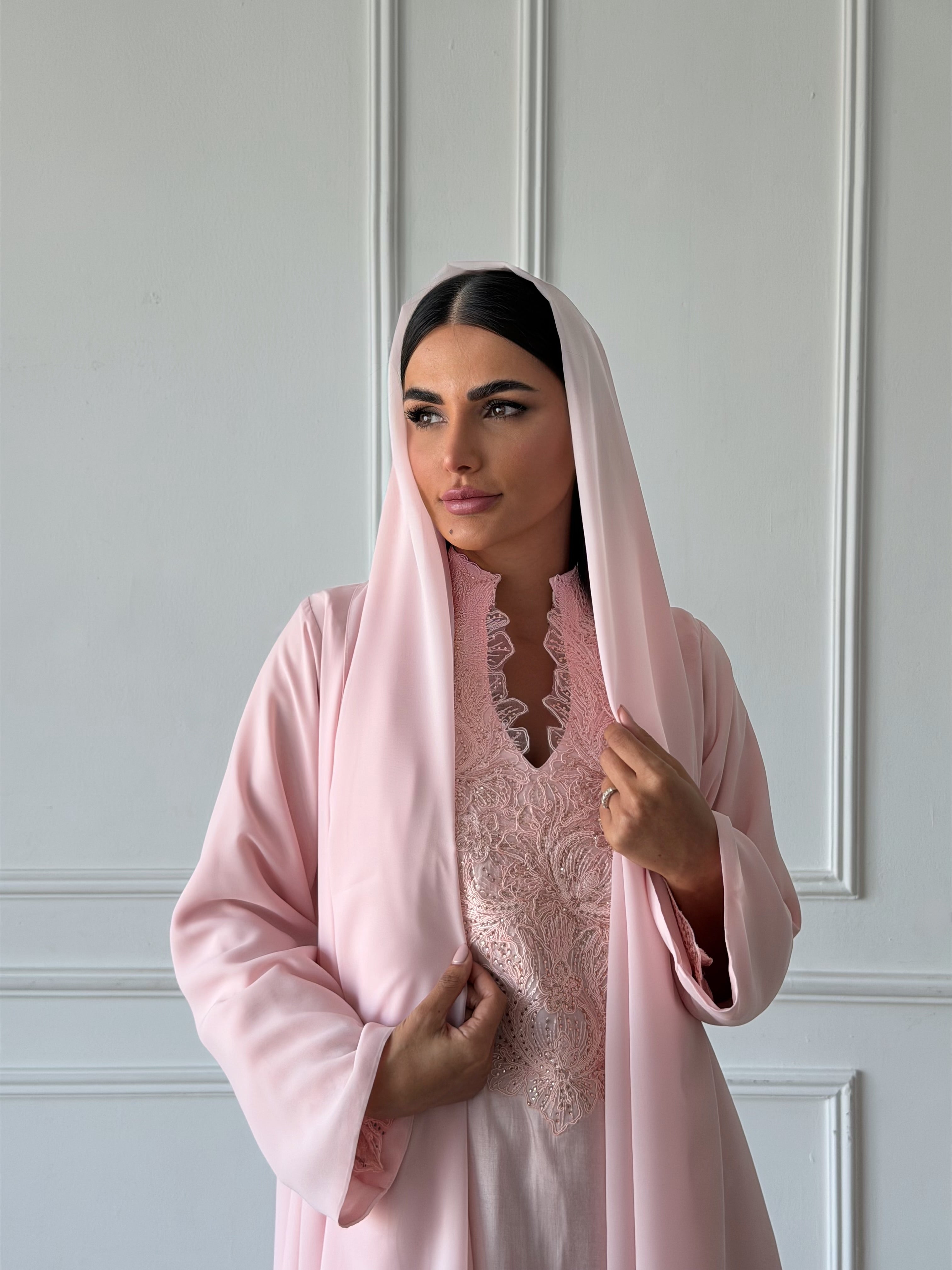Ghayda in Shimmer Pink