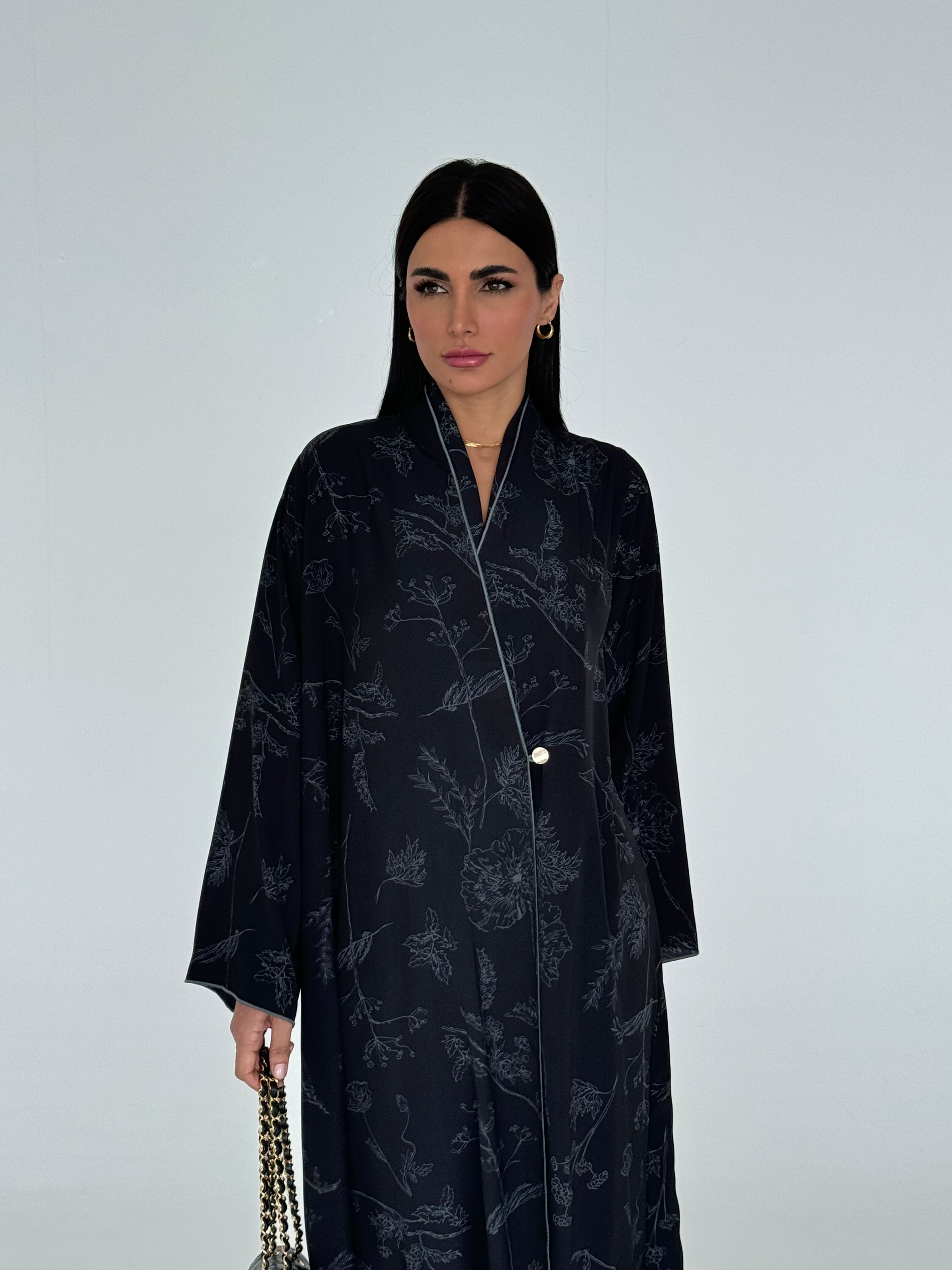 Floral in Black