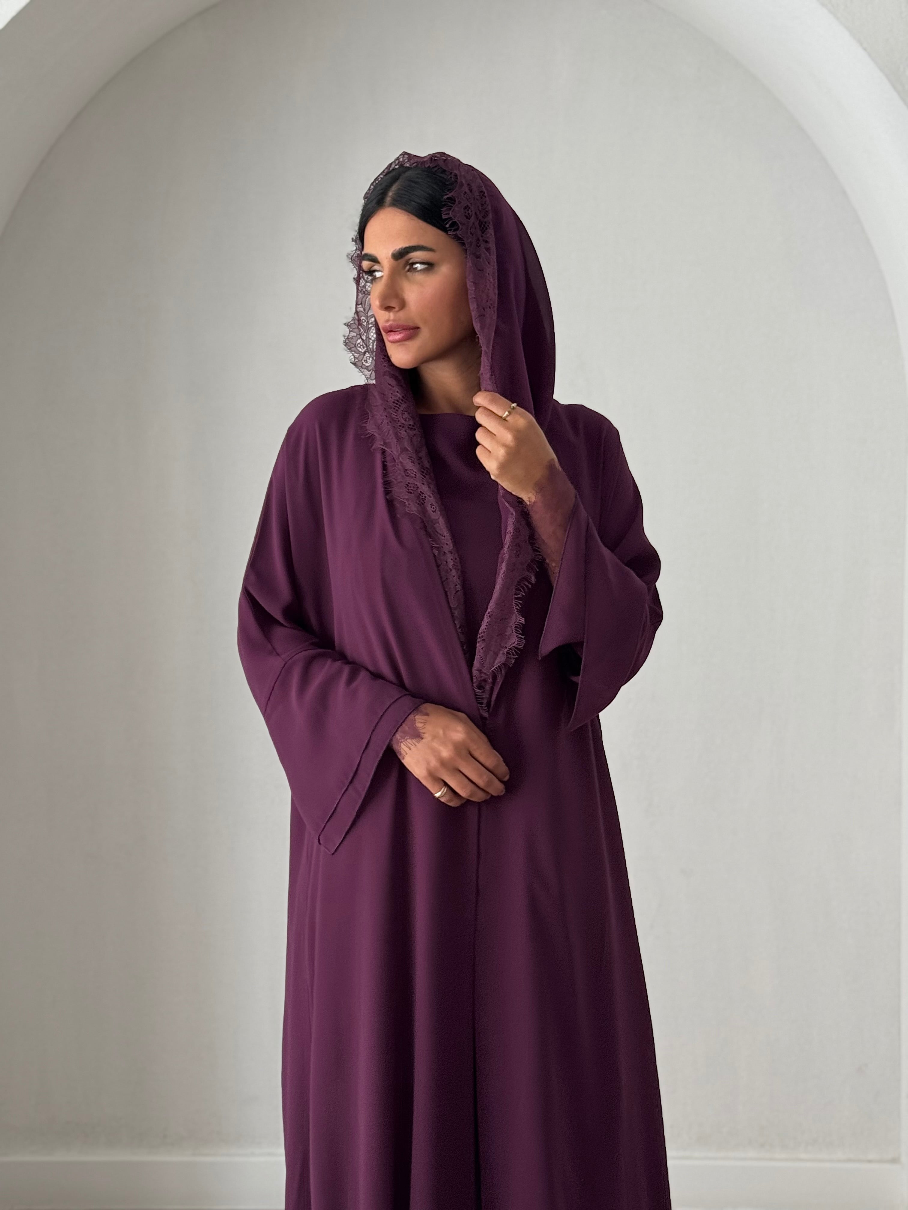 Ghada in Purple
