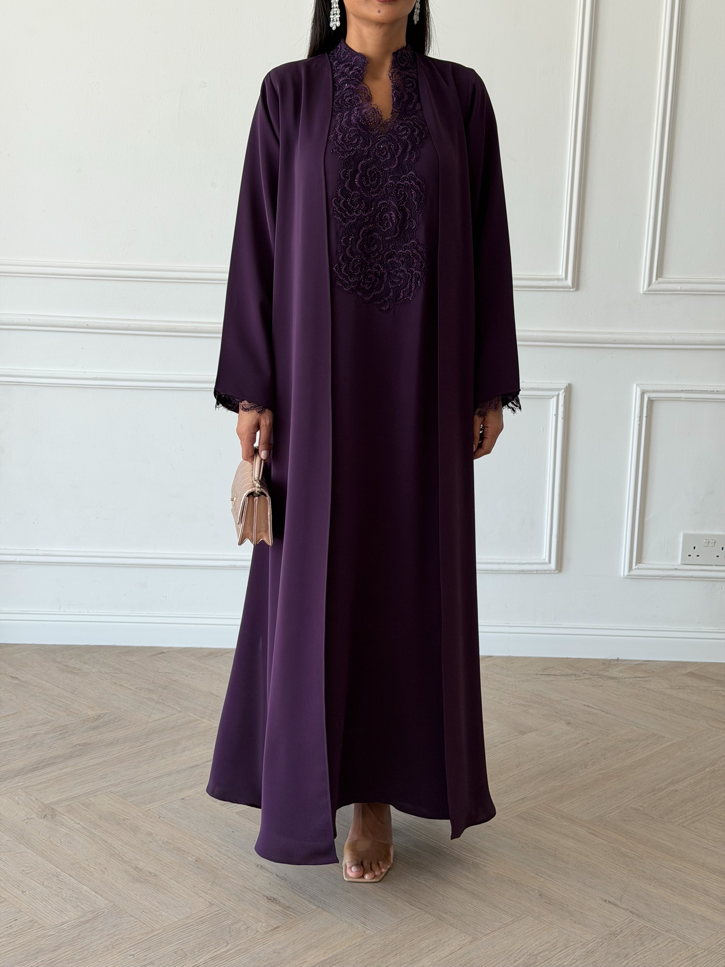 Ghayda in Dark Purple
