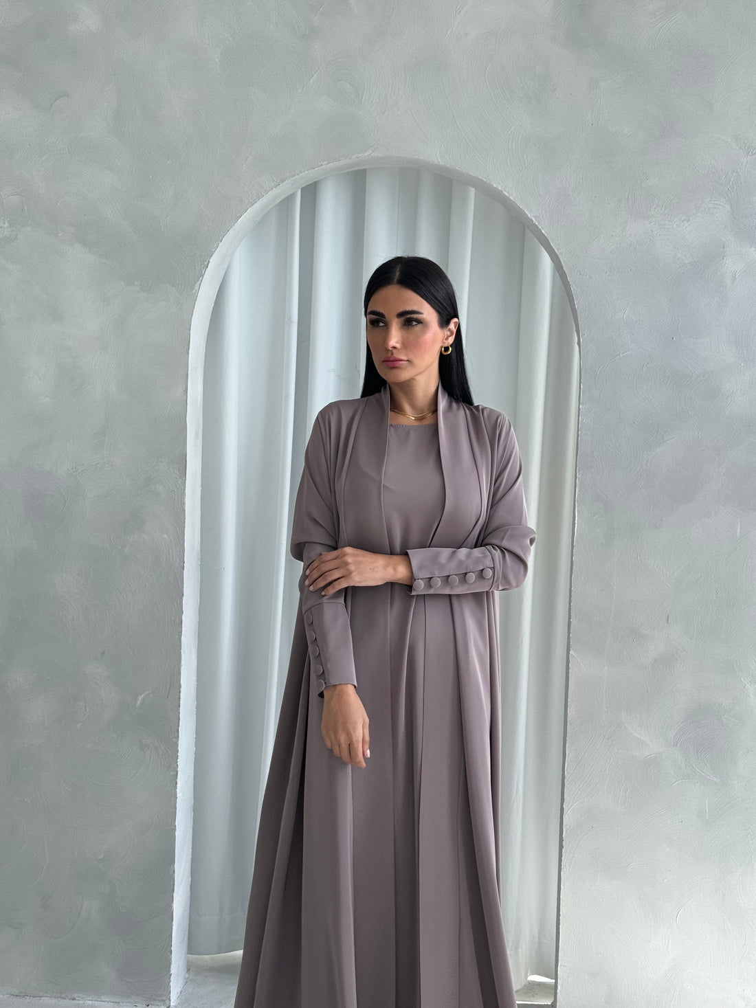 Yara in Taupe Brown