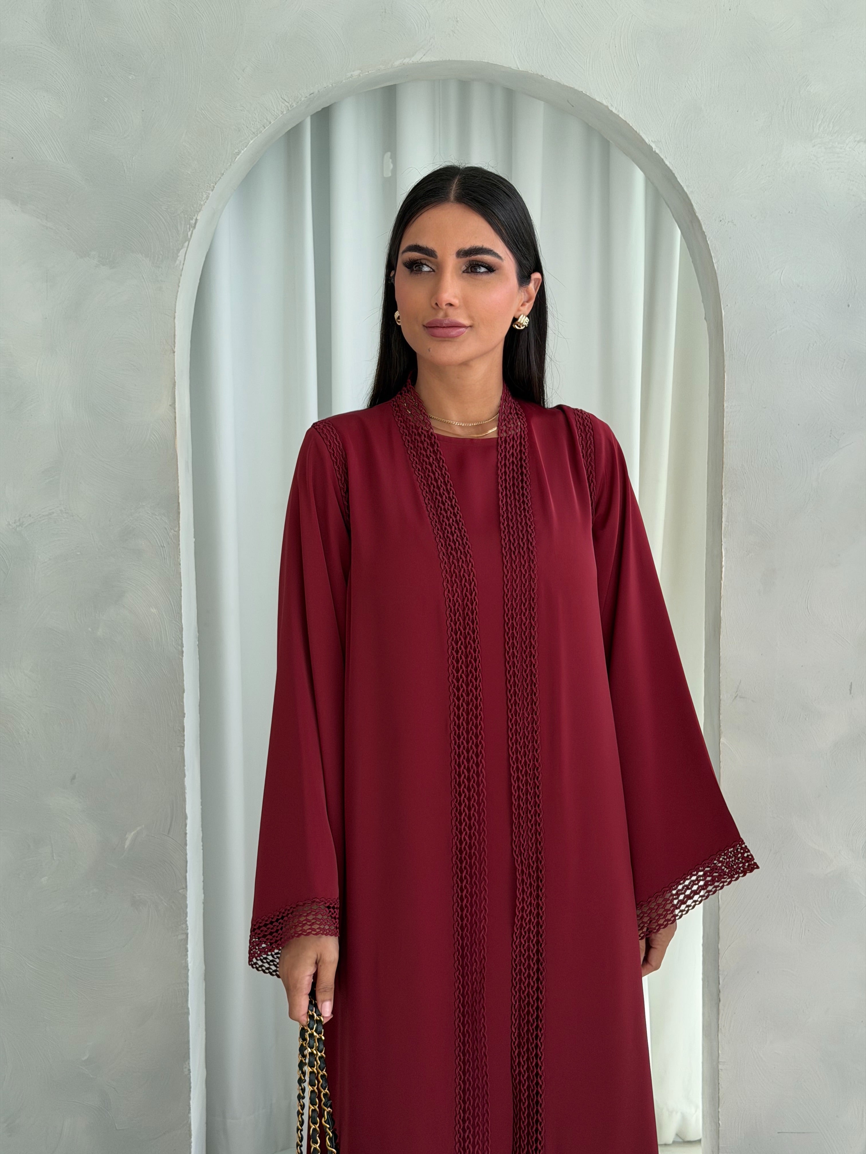 Layan in Maroon