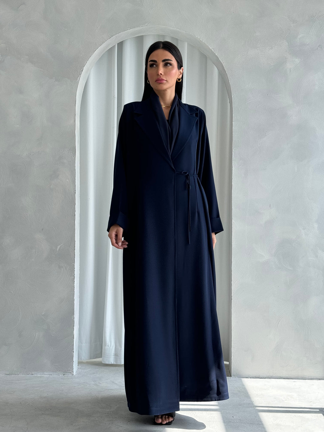 Blazer Kimono Abaya Navy