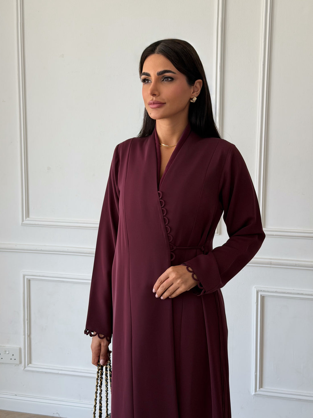 Tamara in Maroon