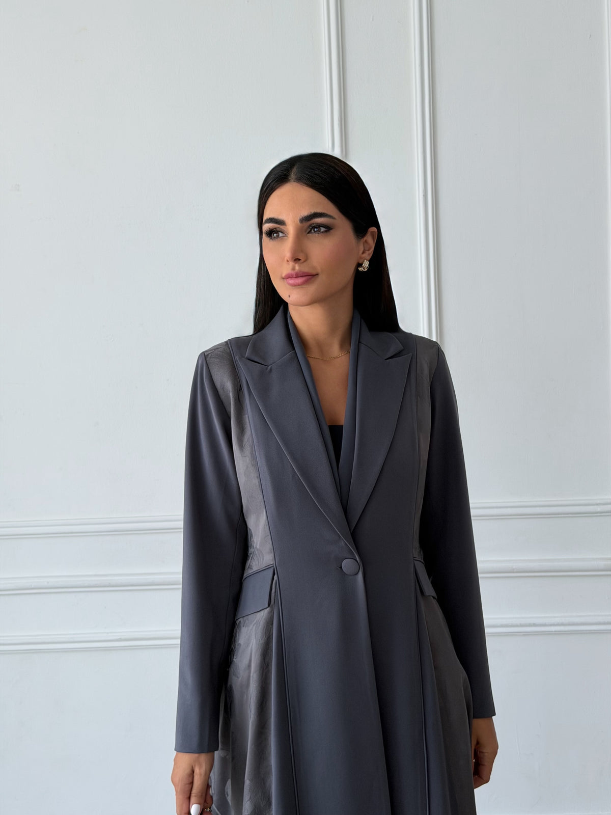 Wafa in Grey