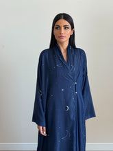 Moon Abaya in Navy