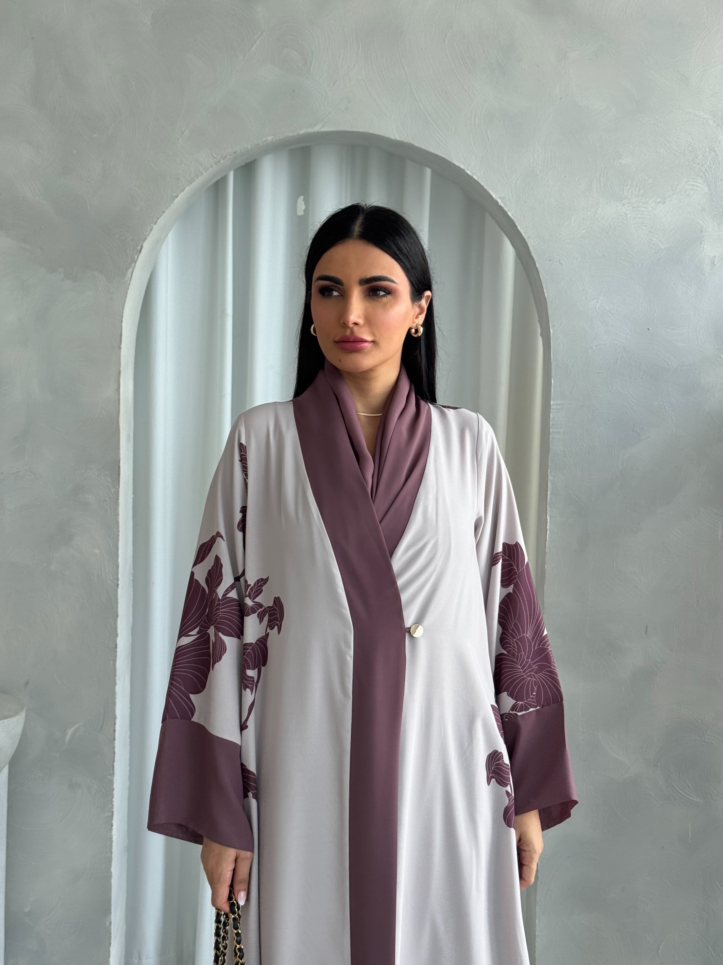 Maya Abaya in Plum