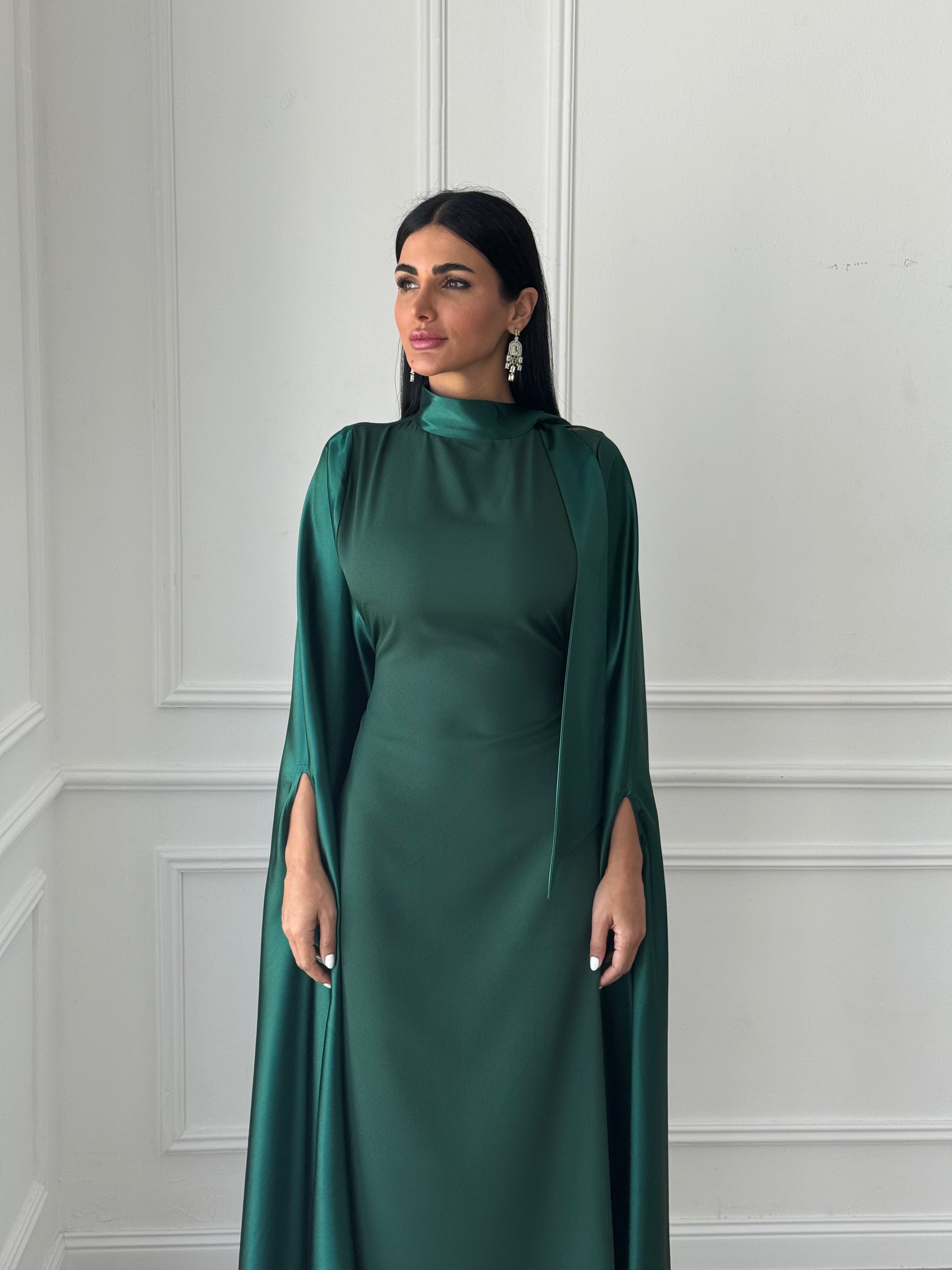 Shaikha in Dark Green
