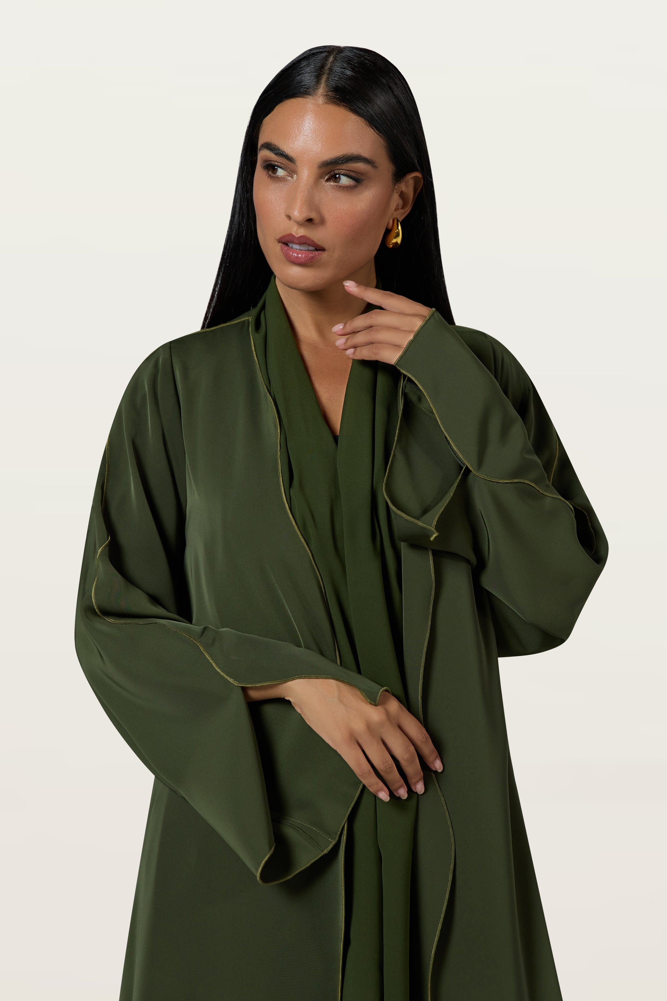 Summer Waves in Olive