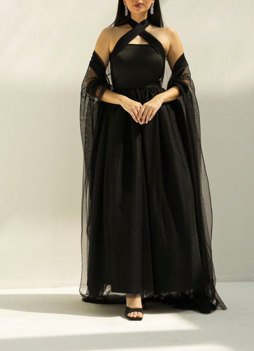 Tulle Set Black RTW