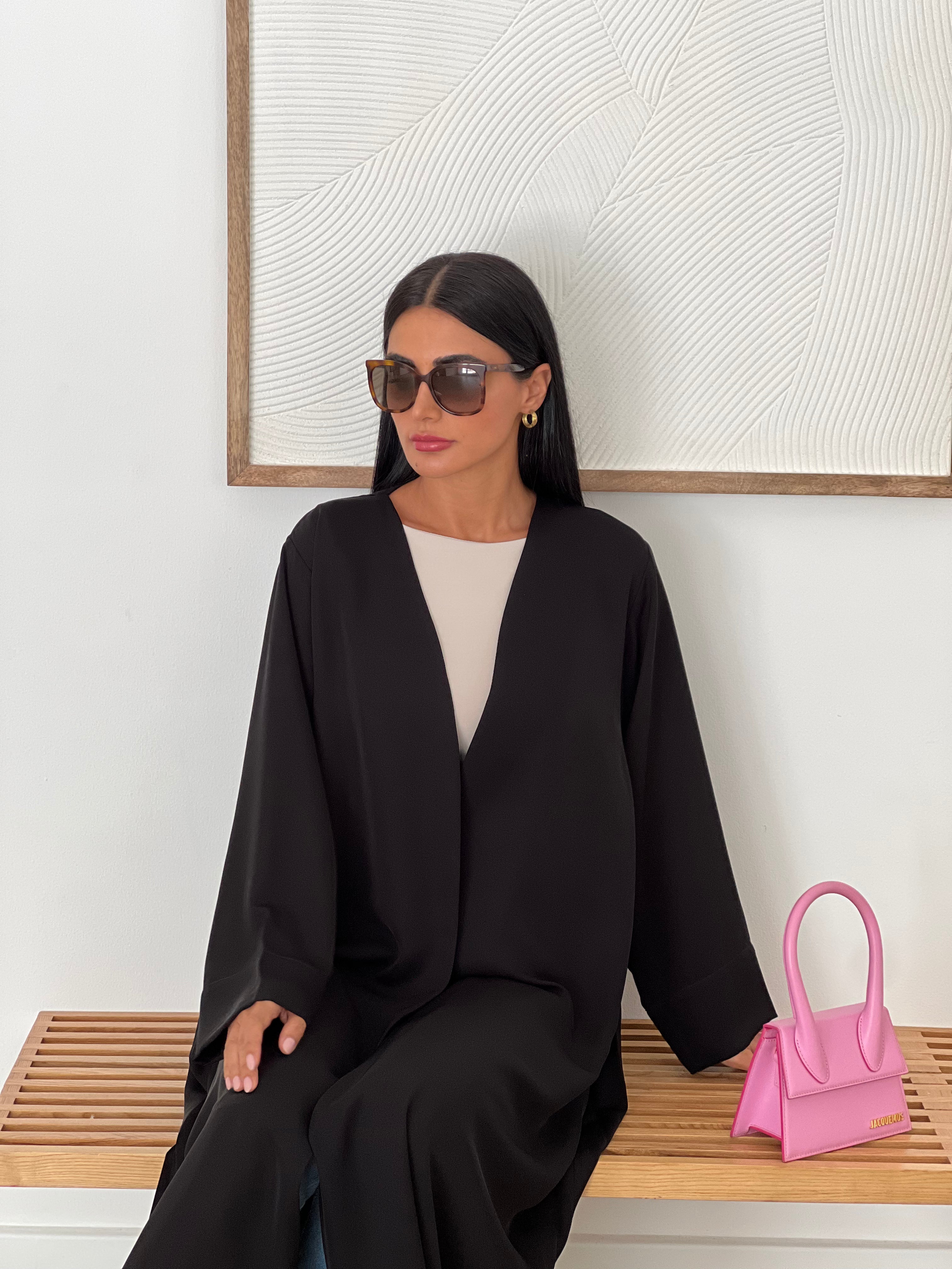 Cloud 9 Abaya in Black