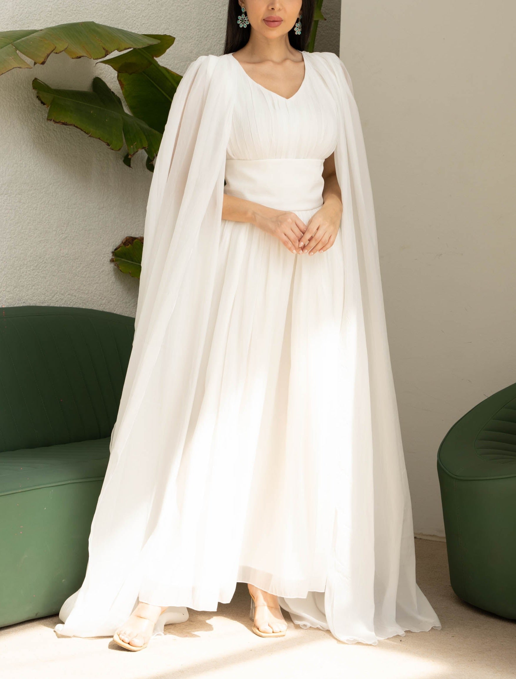 Maia Dress - White