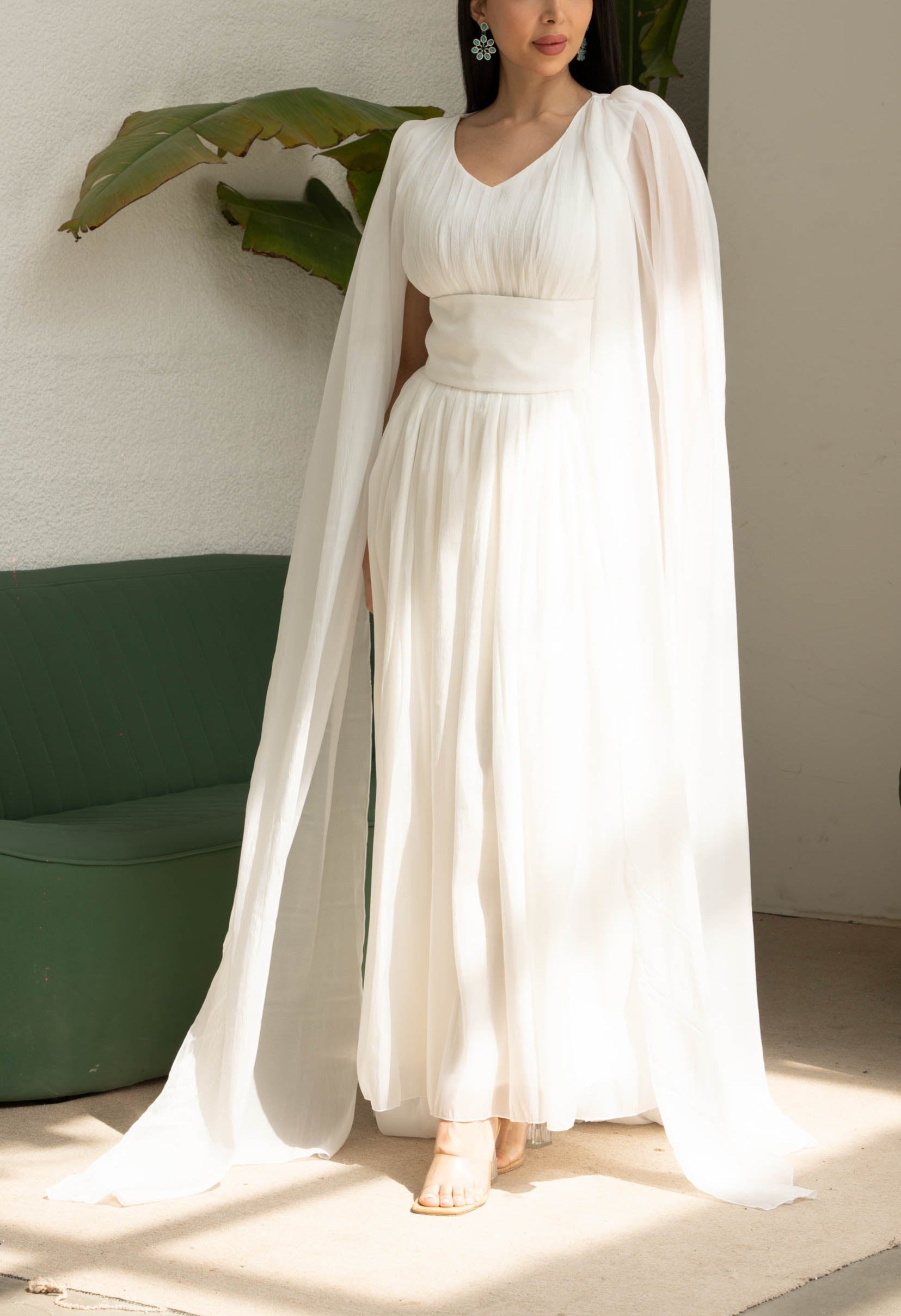 Maia Dress - White