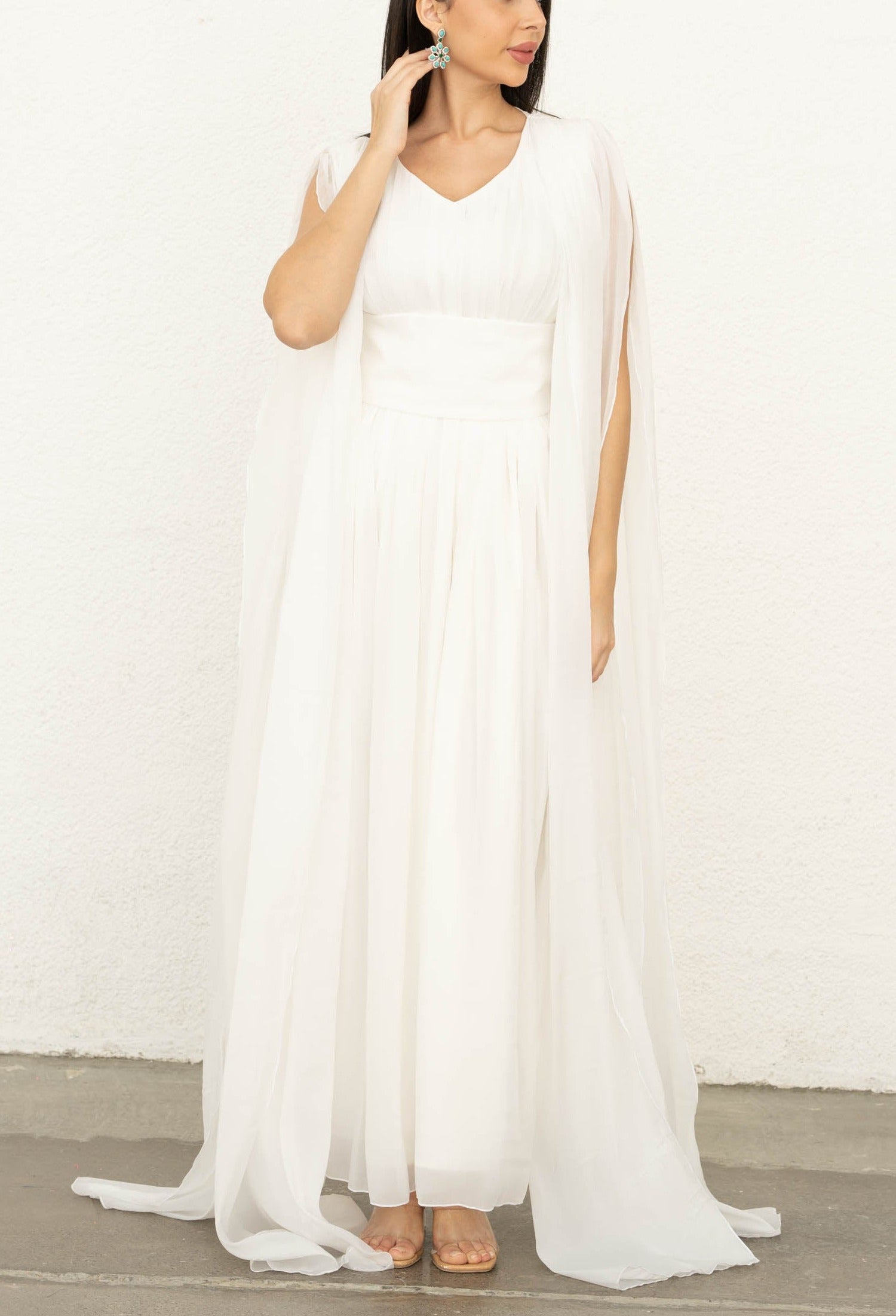 Maia Dress - White