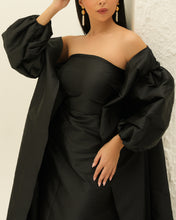 Black Taffeta Set